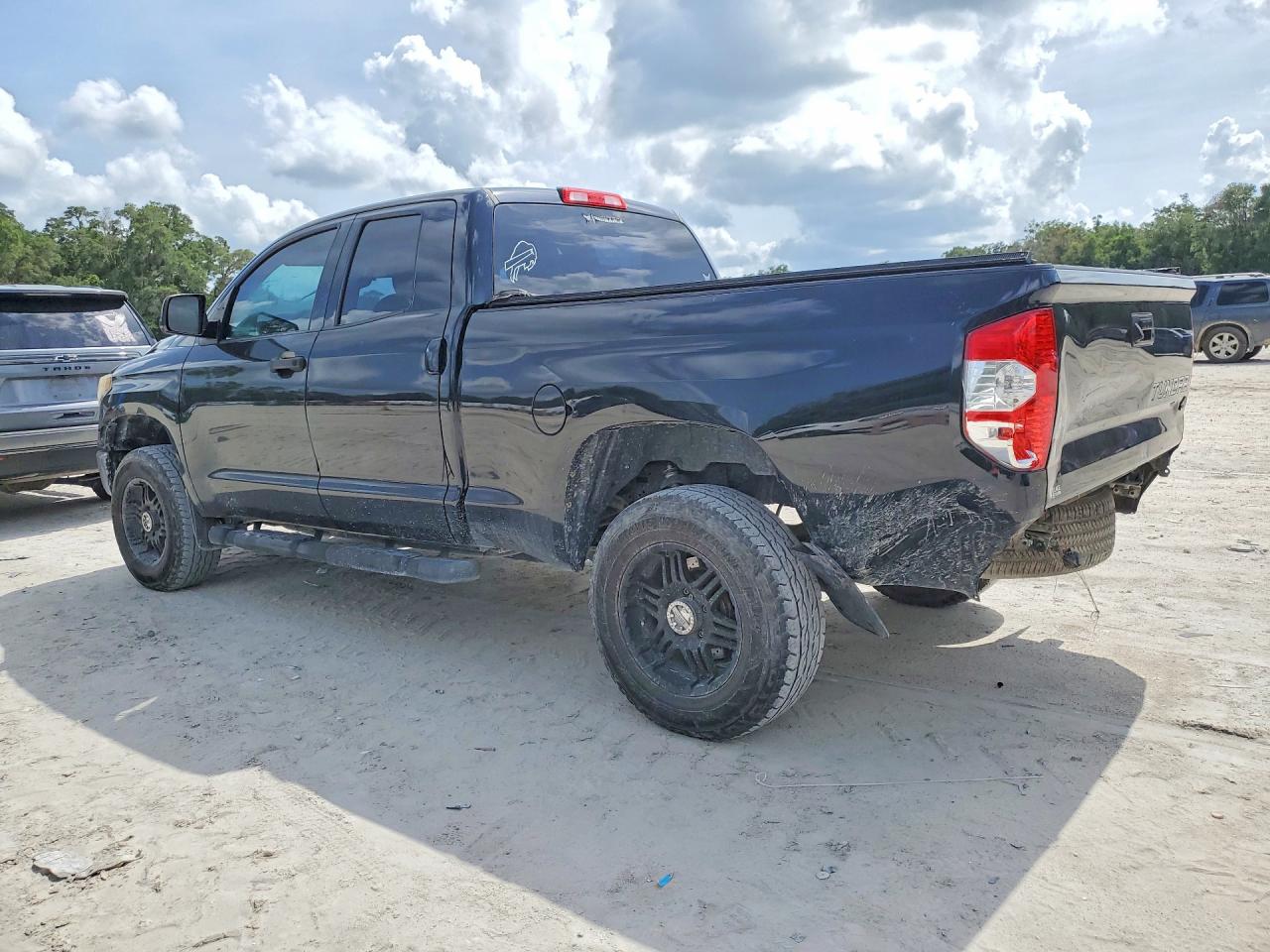 2018 Toyota Tundra Sr Черный vin: 5TFRM5F12JX128015