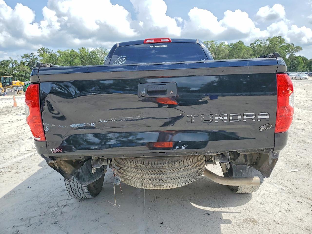 2018 Toyota Tundra Sr Черный vin: 5TFRM5F12JX128015