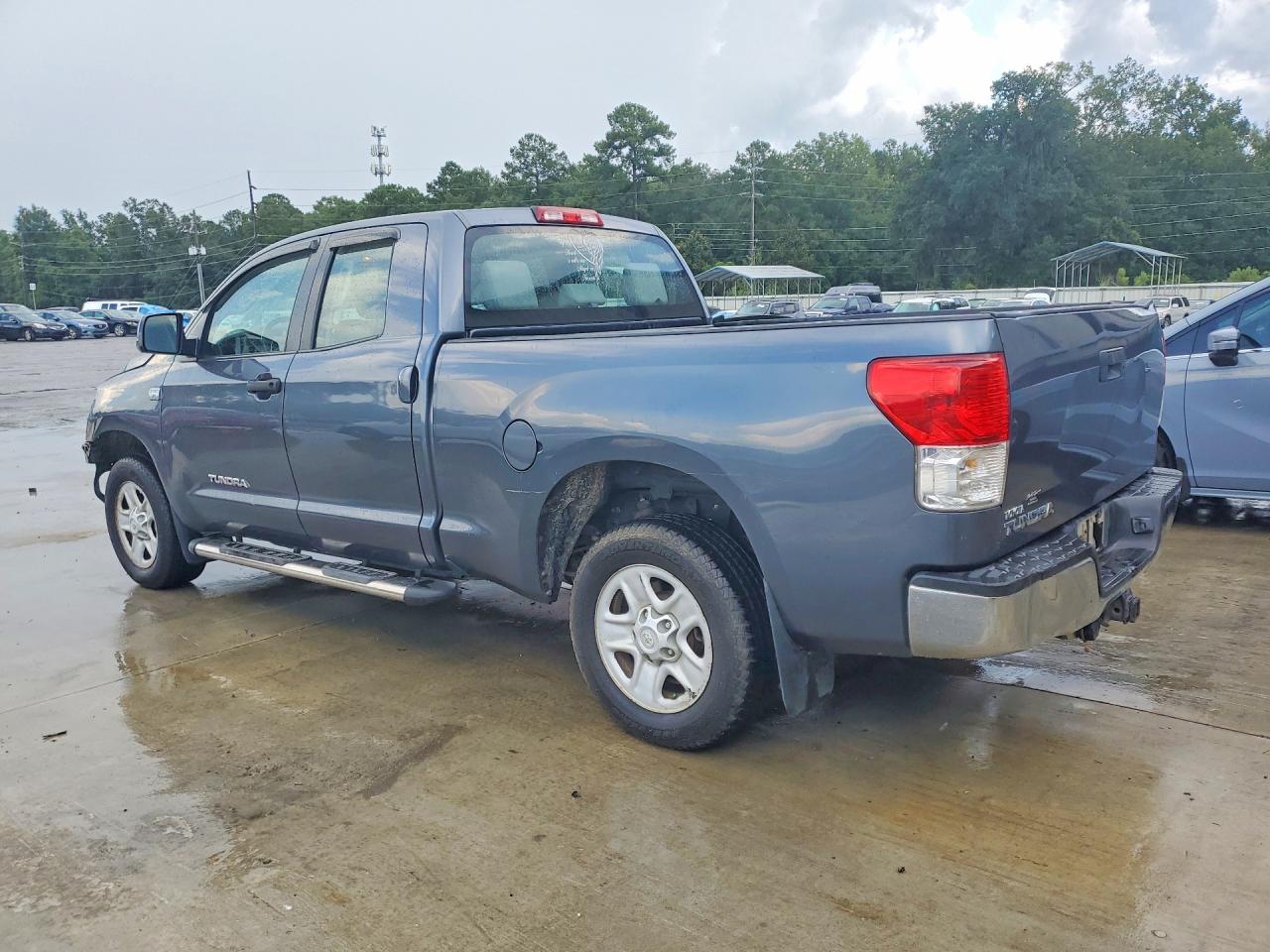 2010 Toyota Tundra Double Cab Sr5 Gray vin: 5TFRM5F13AX008420