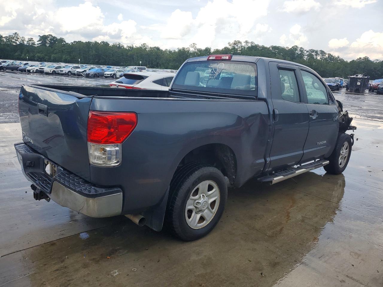 2010 Toyota Tundra Double Cab Sr5 Gray vin: 5TFRM5F13AX008420