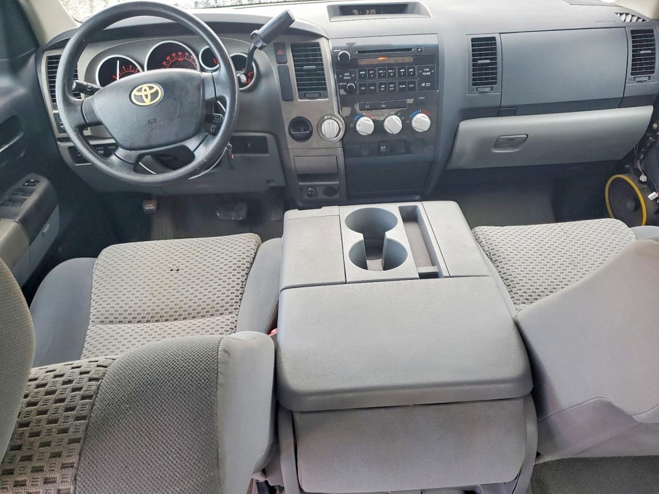 2010 Toyota Tundra Double Cab Sr5 Gray vin: 5TFRM5F13AX008420