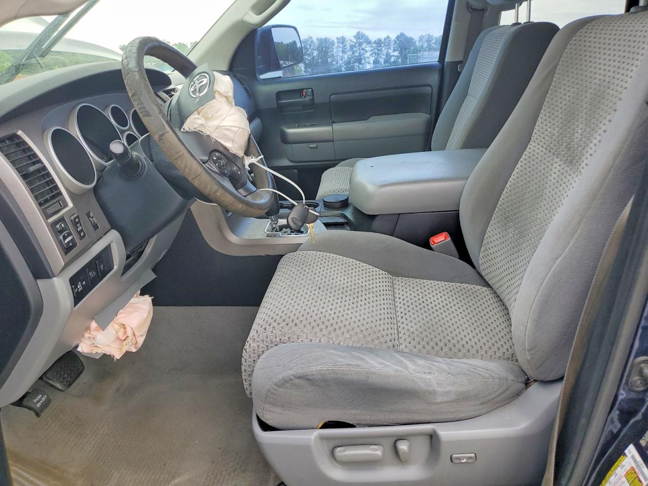 2010 Toyota Tundra Double Cab Sr5 Blue vin: 5TFRM5F13AX014945