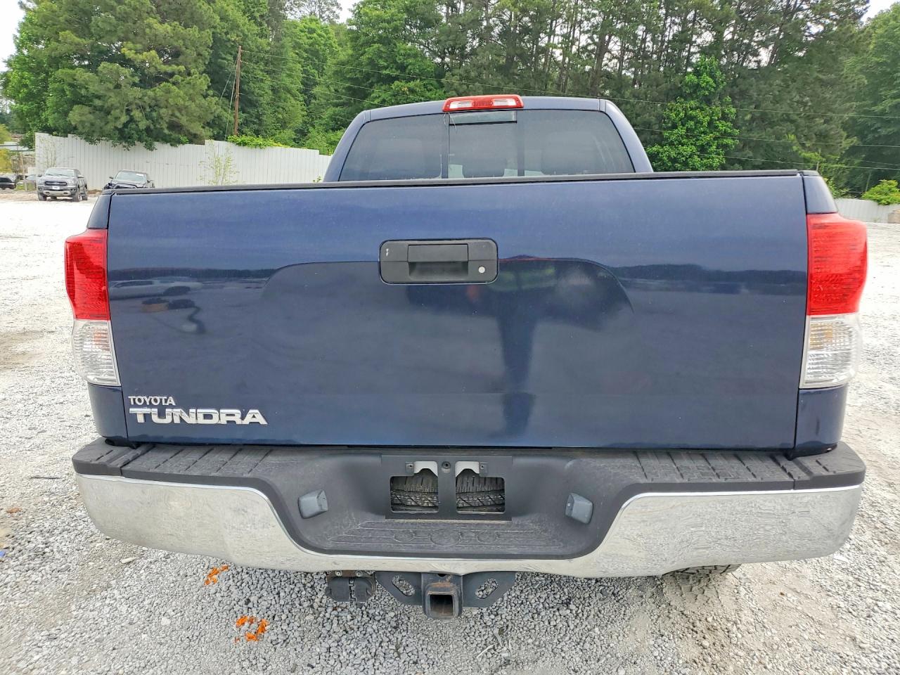 2010 Toyota Tundra Double Cab Sr5 Blue vin: 5TFRM5F13AX014945