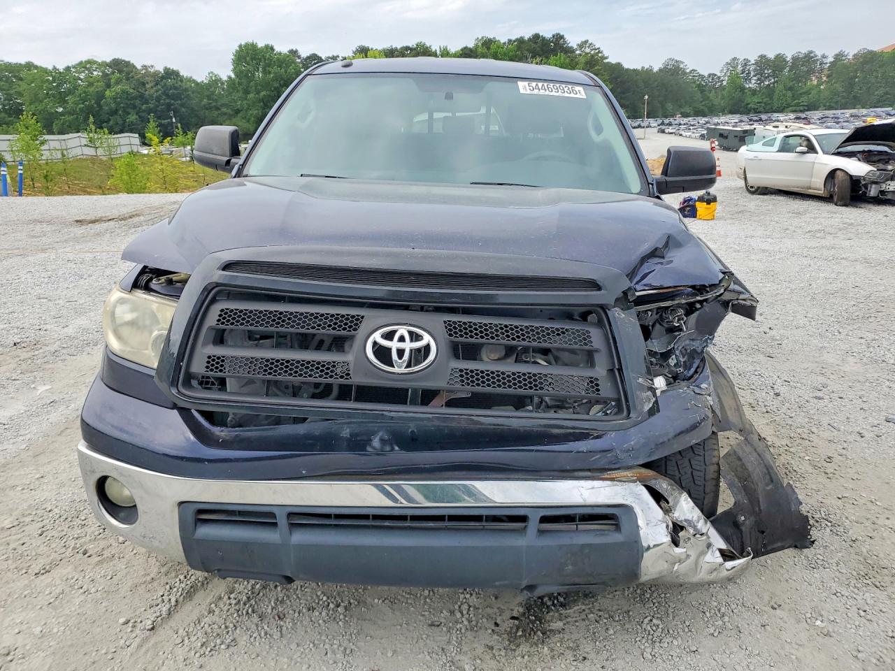 2010 Toyota Tundra Double Cab Sr5 Blue vin: 5TFRM5F13AX014945