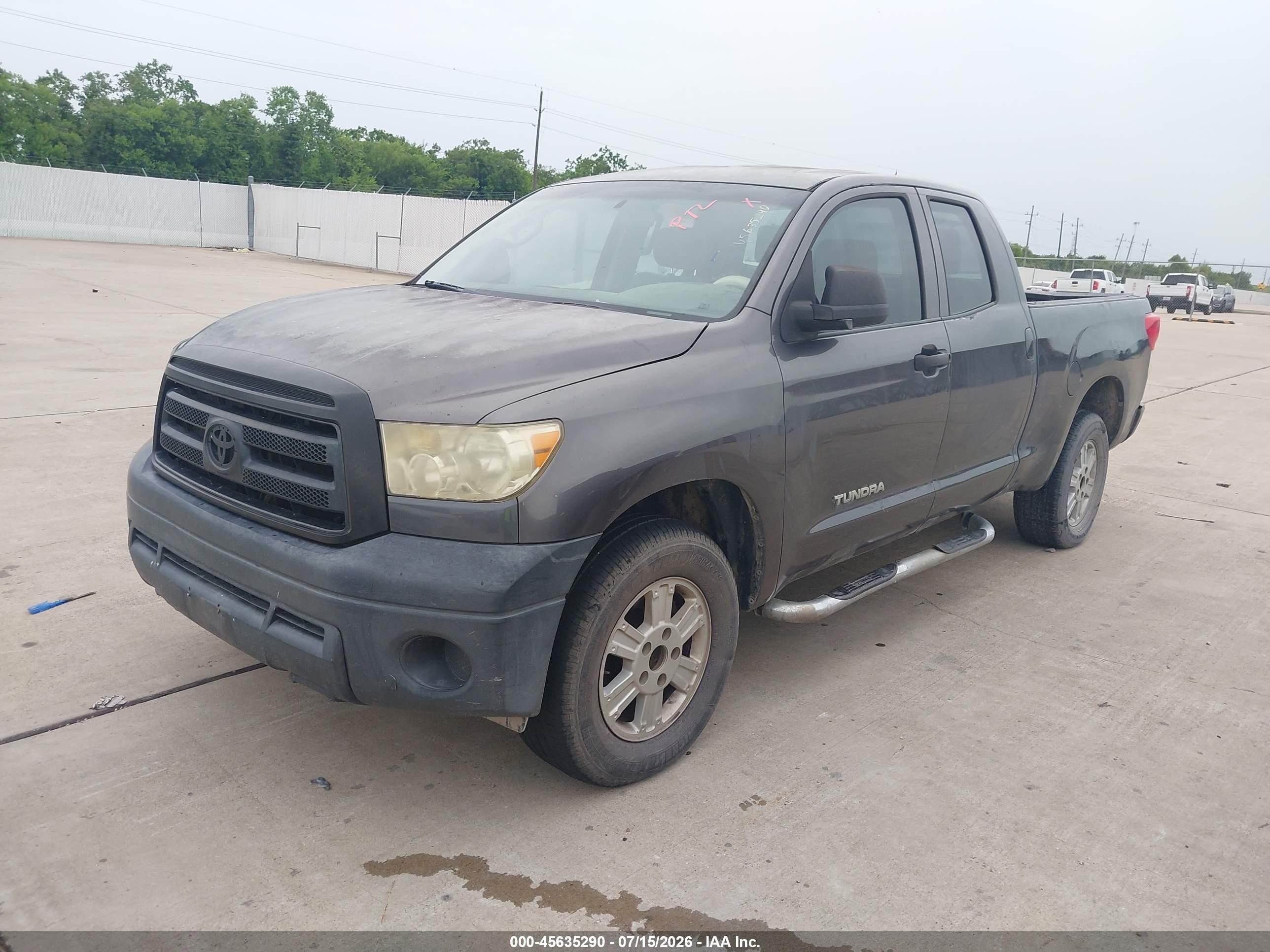 2011 Toyota Tundra Grade 4.6l V8 Gray vin: 5TFRM5F13BX033447