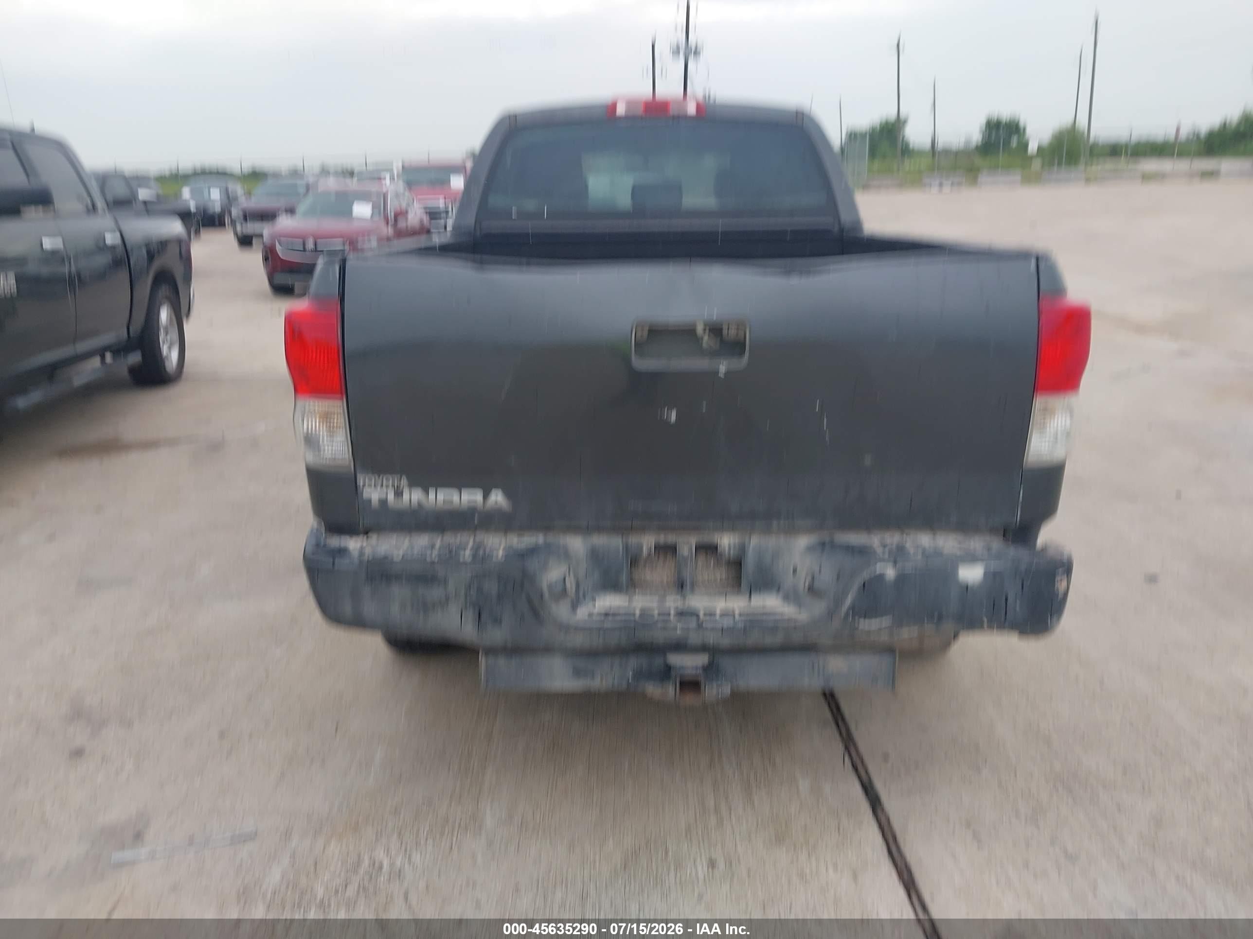 2011 Toyota Tundra Grade 4.6l V8 Gray vin: 5TFRM5F13BX033447