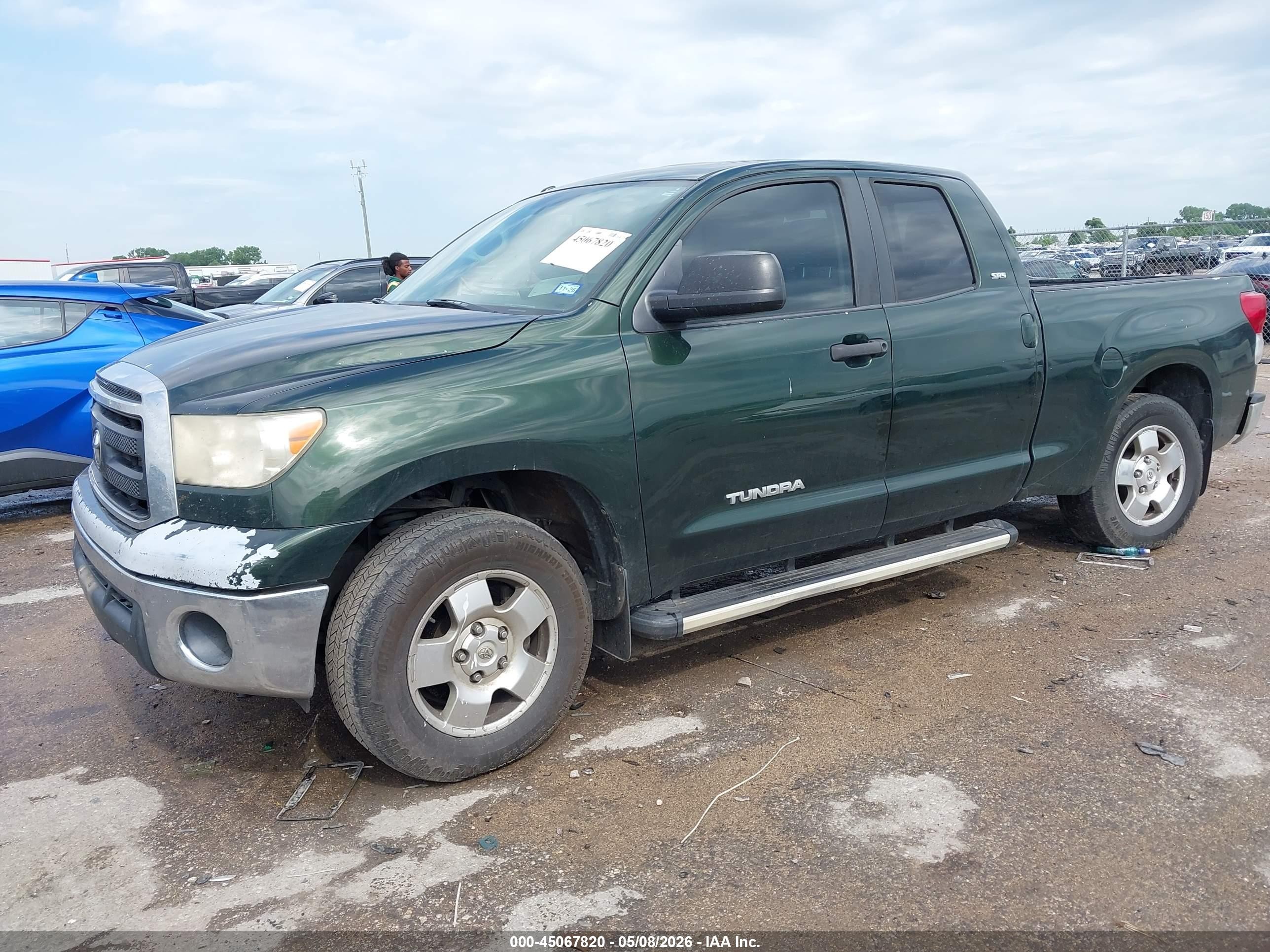 2012 Toyota Tundra Grade 4.6l V8 Green vin: 5TFRM5F13CX036964