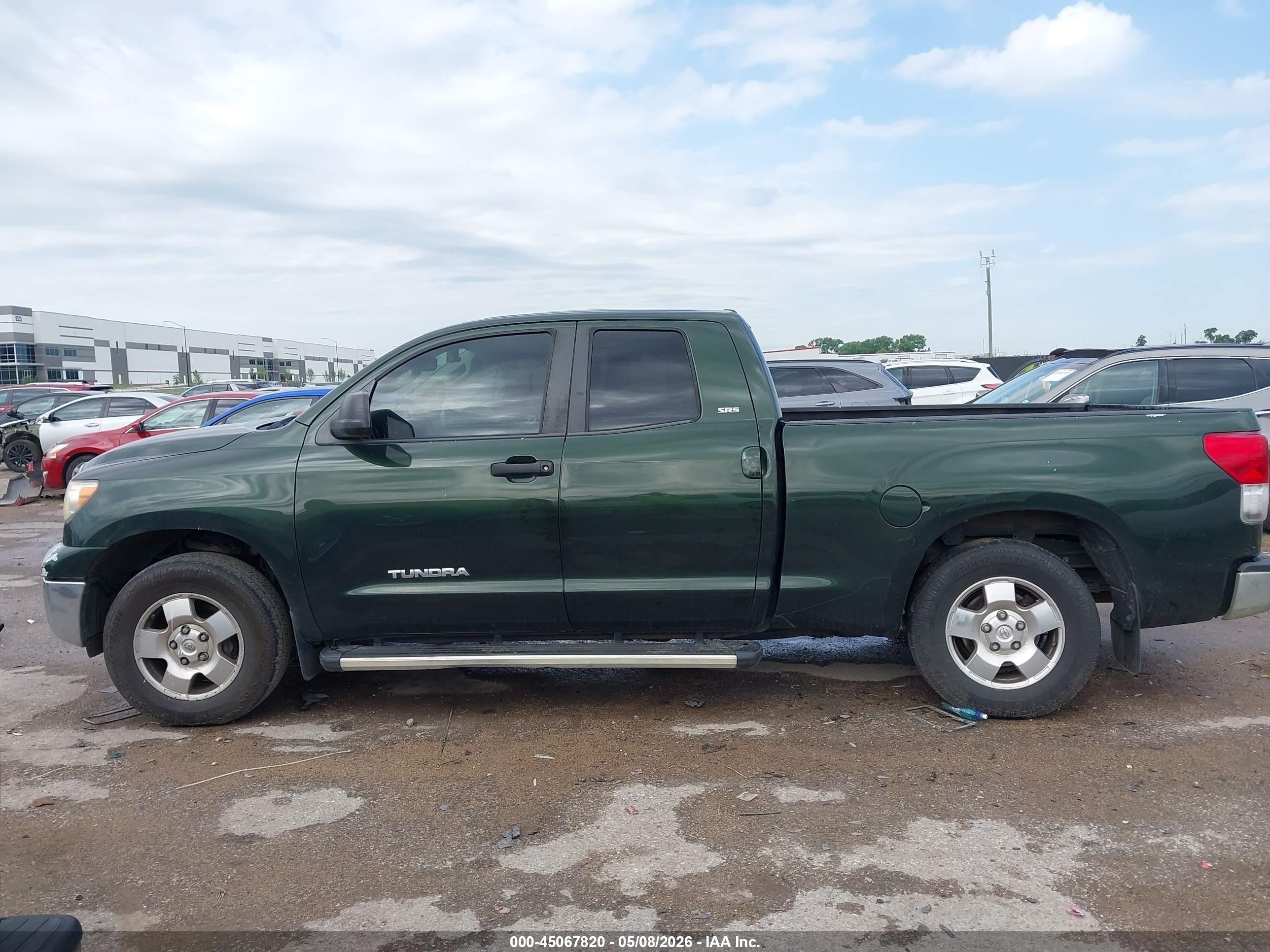 2012 Toyota Tundra Grade 4.6l V8 Green vin: 5TFRM5F13CX036964