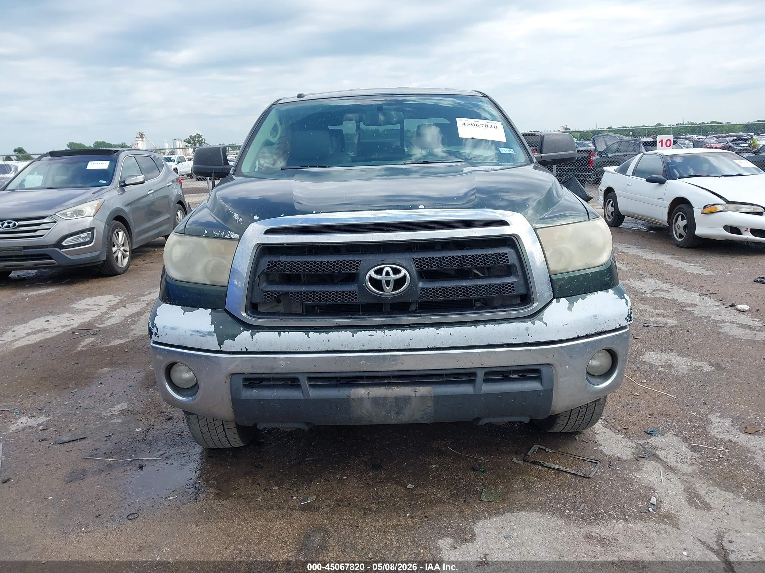 2012 Toyota Tundra Grade 4.6l V8 Green vin: 5TFRM5F13CX036964