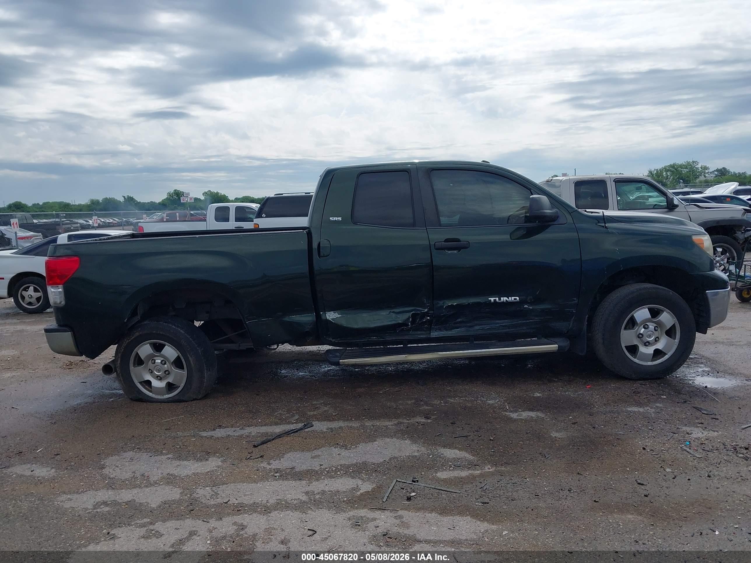 2012 Toyota Tundra Grade 4.6l V8 Green vin: 5TFRM5F13CX036964