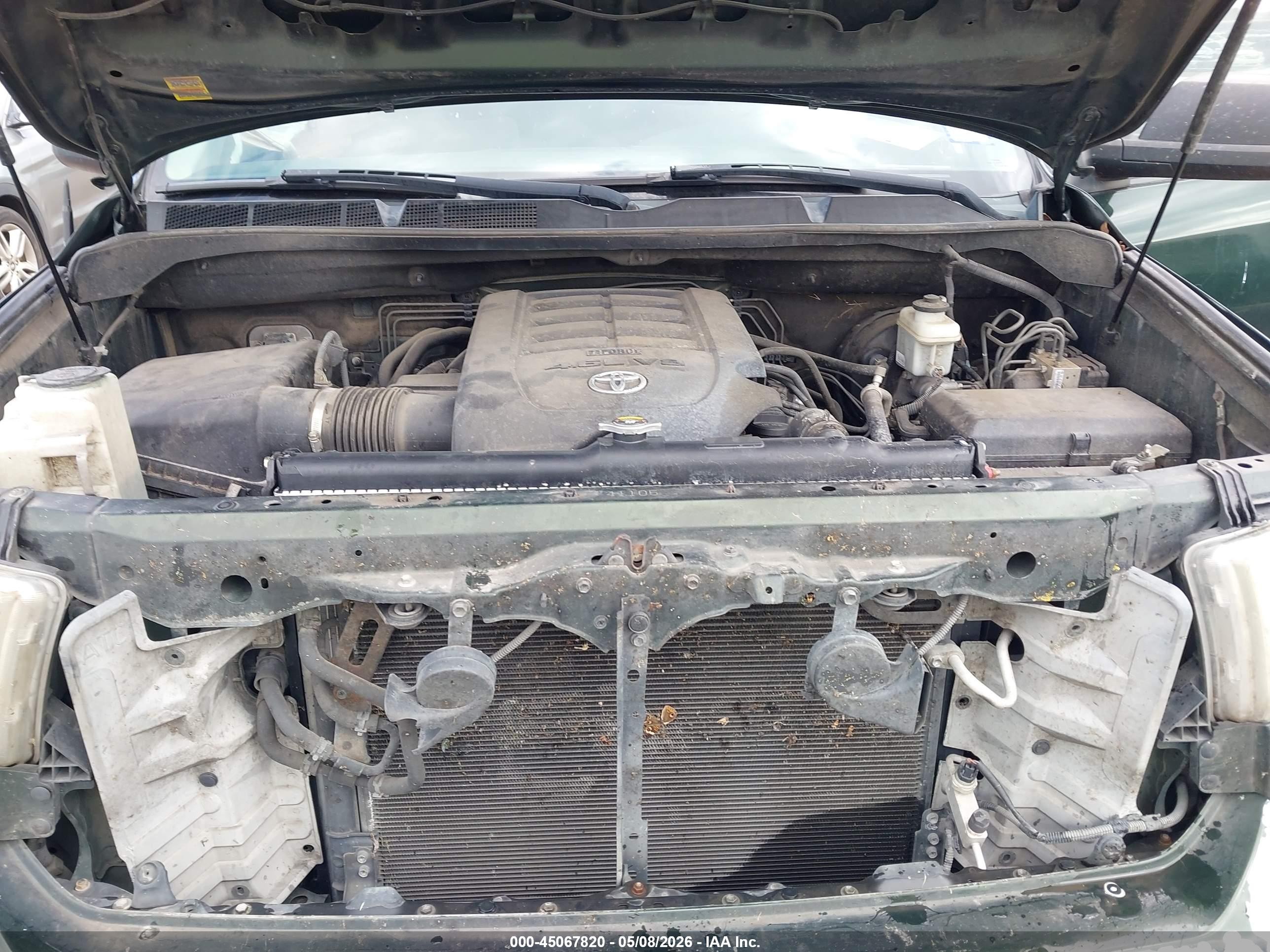 2012 Toyota Tundra Grade 4.6l V8 Green vin: 5TFRM5F13CX036964