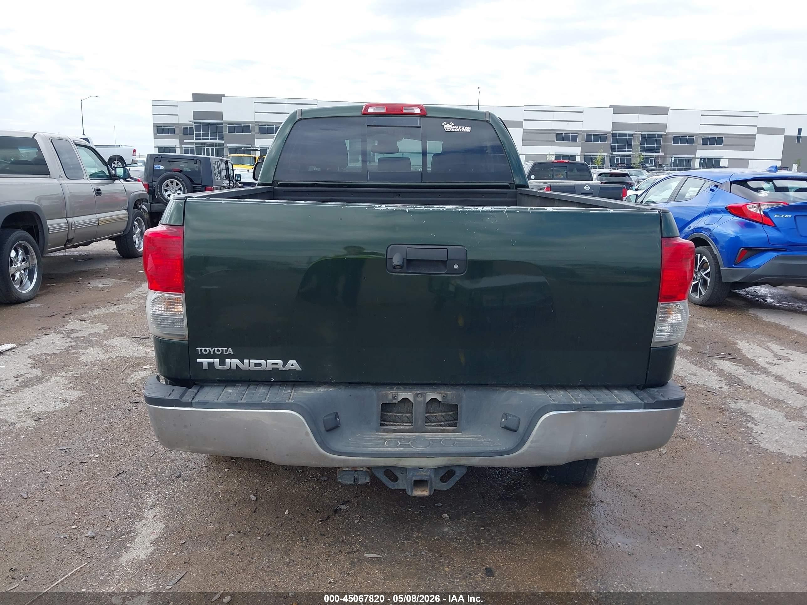 2012 Toyota Tundra Grade 4.6l V8 Green vin: 5TFRM5F13CX036964