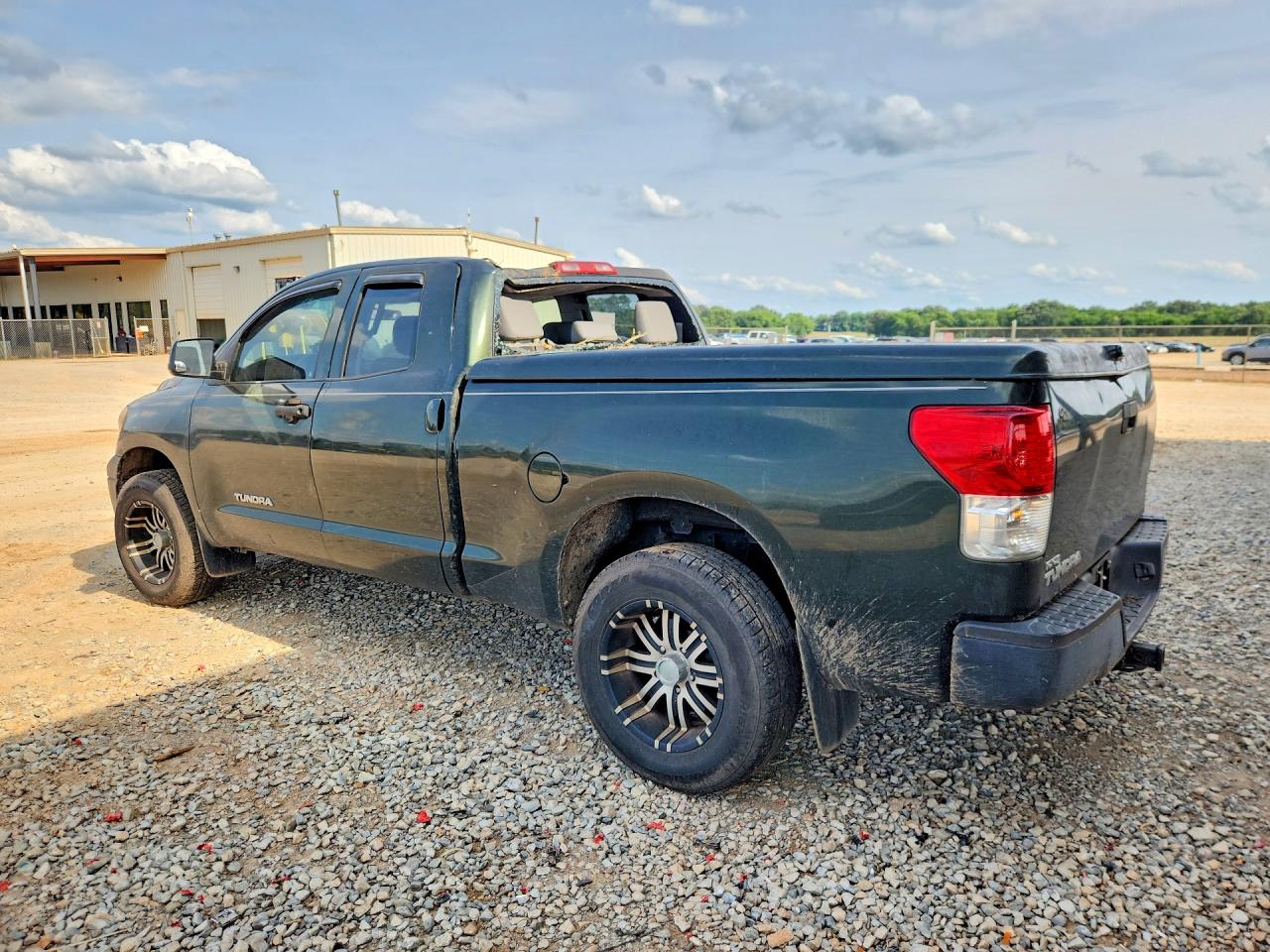 2012 Toyota Tundra Double Cab Sr5 Green vin: 5TFRM5F13CX038326