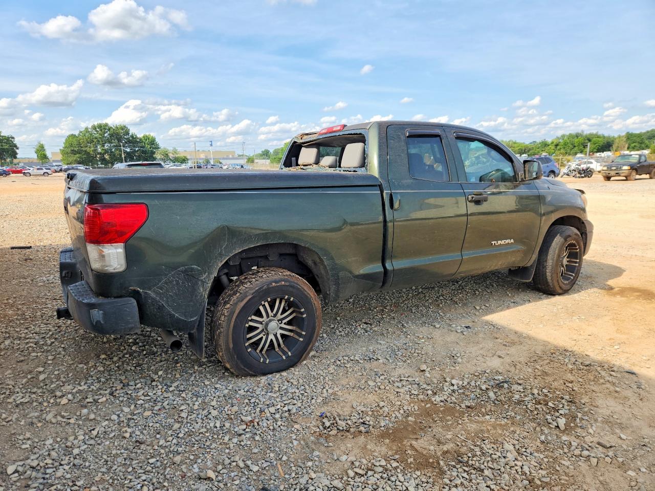 2012 Toyota Tundra Double Cab Sr5 Green vin: 5TFRM5F13CX038326