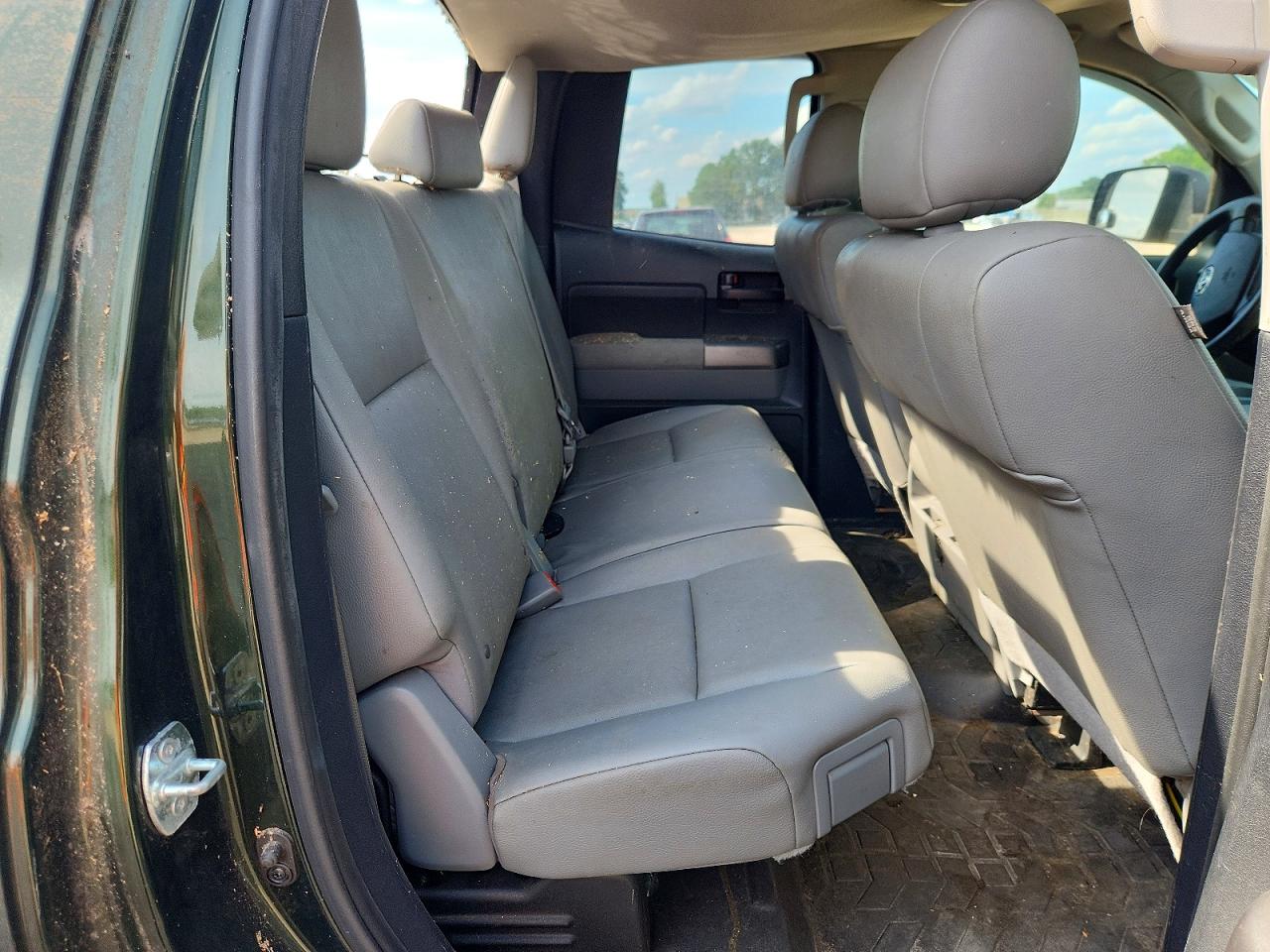 2012 Toyota Tundra Double Cab Sr5 Green vin: 5TFRM5F13CX038326
