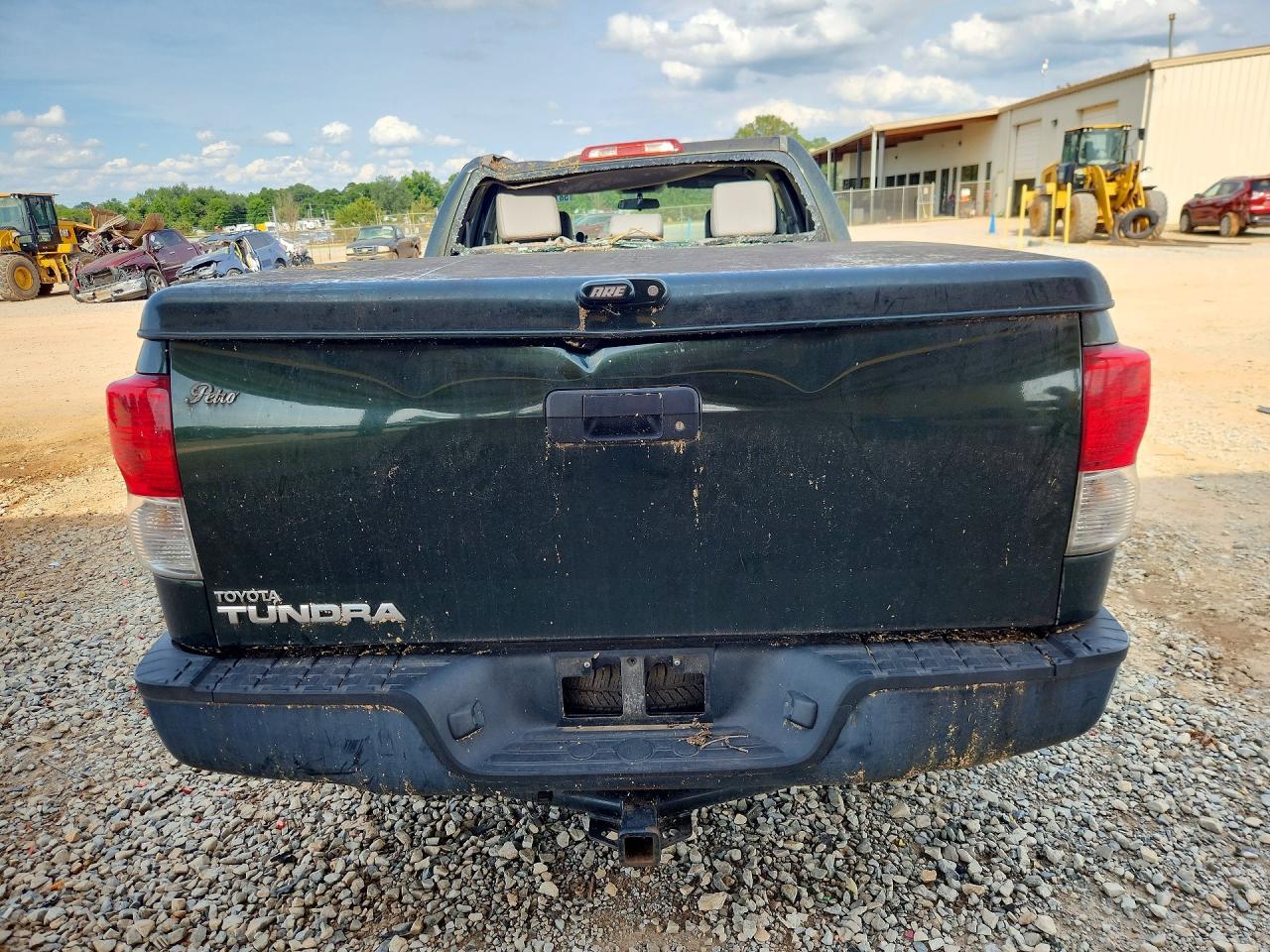 2012 Toyota Tundra Double Cab Sr5 Green vin: 5TFRM5F13CX038326