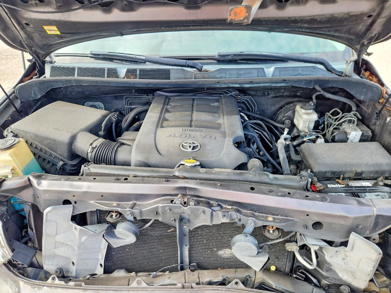 2013 Toyota Tundra Double Cab Sr5 Gray vin: 5TFRM5F13DX052258