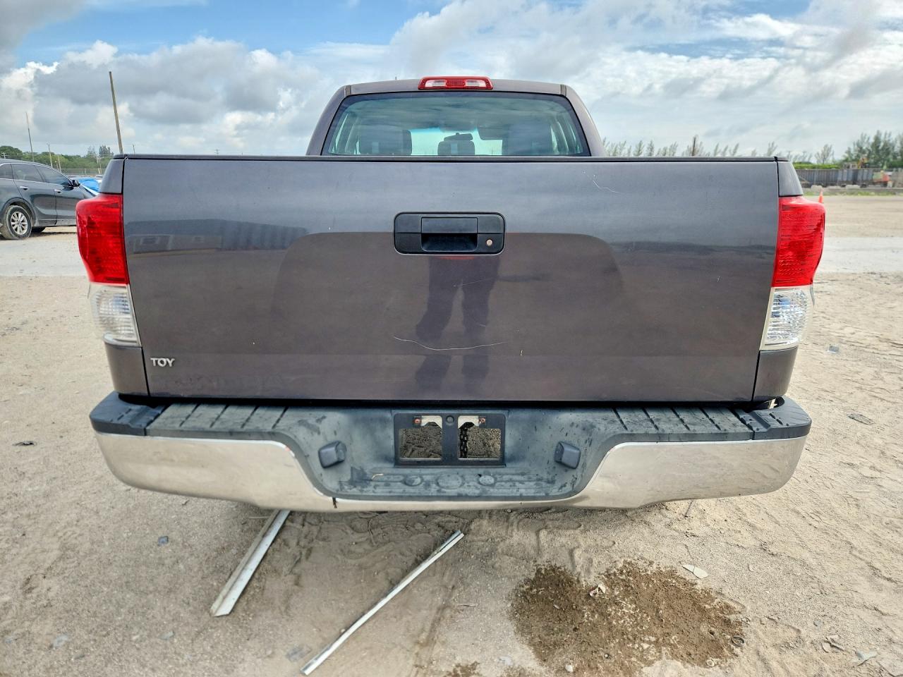 2013 Toyota Tundra Double Cab Sr5 Gray vin: 5TFRM5F13DX052258