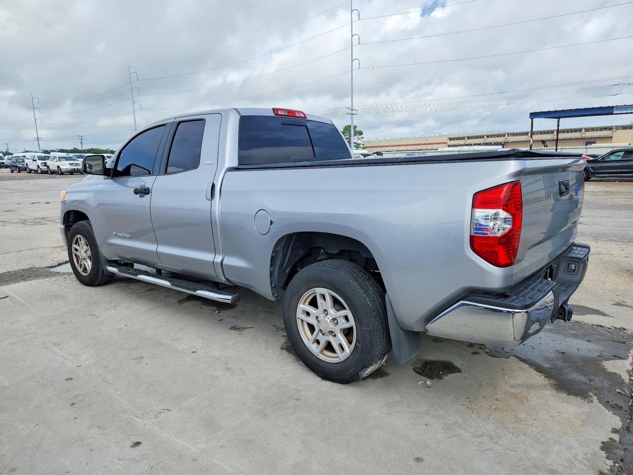 2014 Toyota Tundra Sr5 Серебряный vin: 5TFRM5F13EX070082