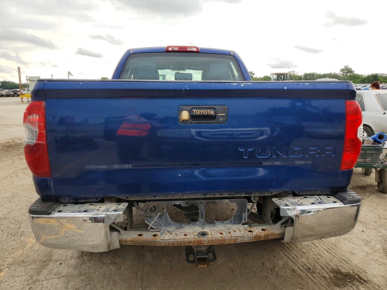 2014 Toyota Tundra Sr Blue vin: 5TFRM5F13EX073967