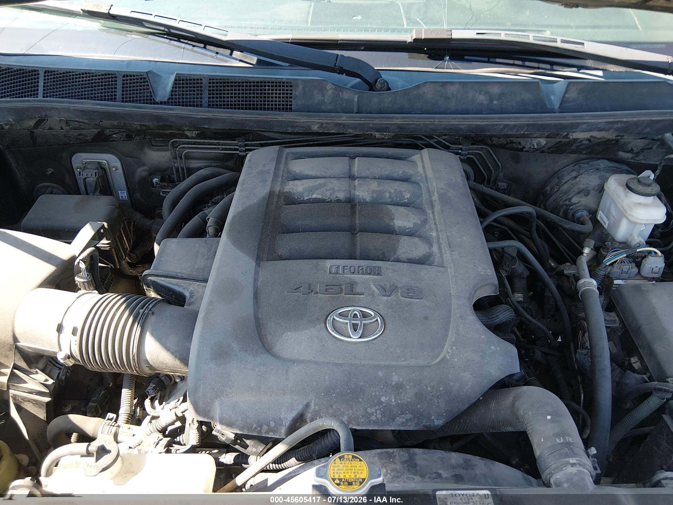 2015 Toyota Tundra Sr5 4.6l V8 Black vin: 5TFRM5F13FX086414