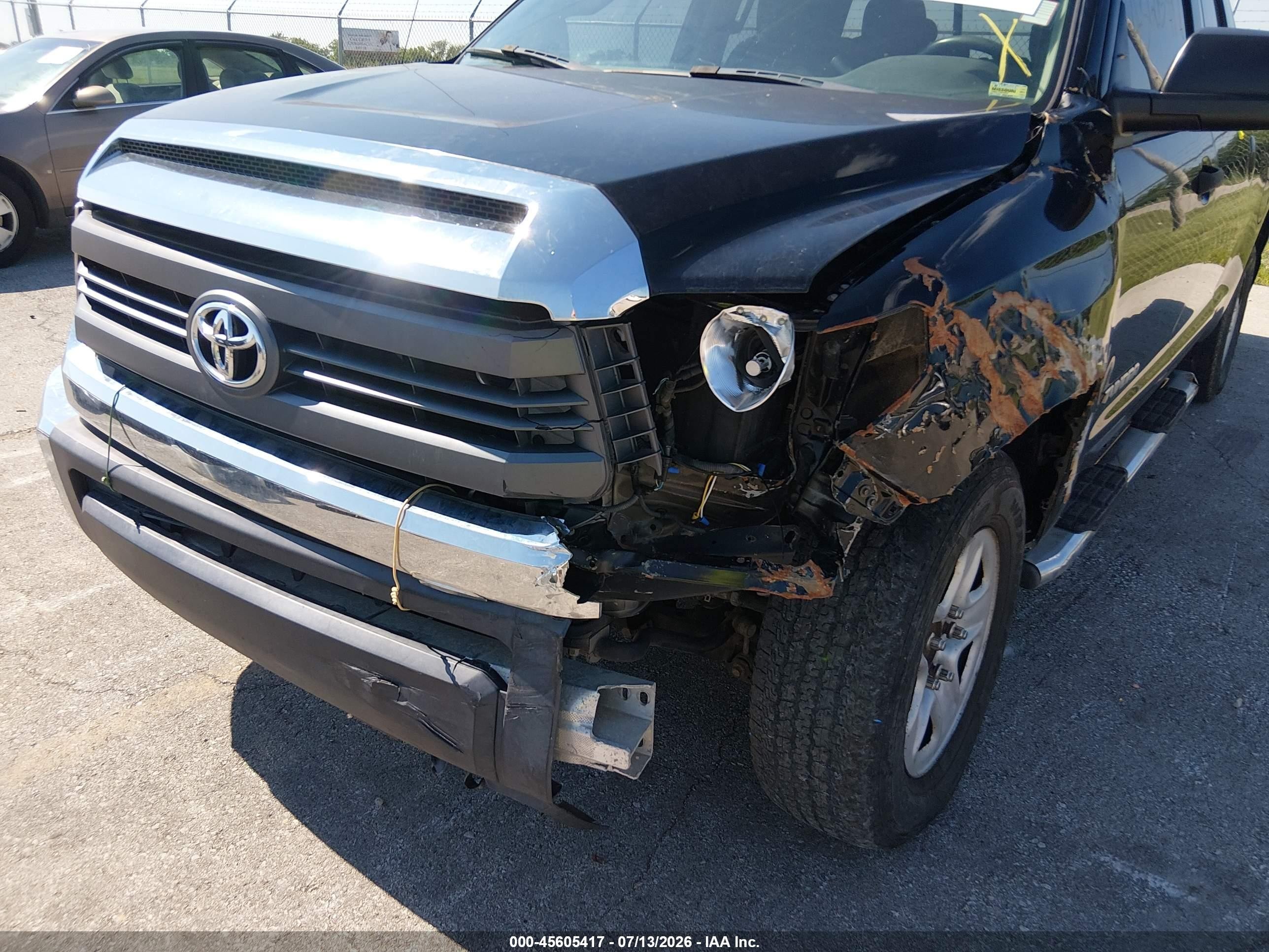 2015 Toyota Tundra Sr5 4.6l V8 Black vin: 5TFRM5F13FX086414