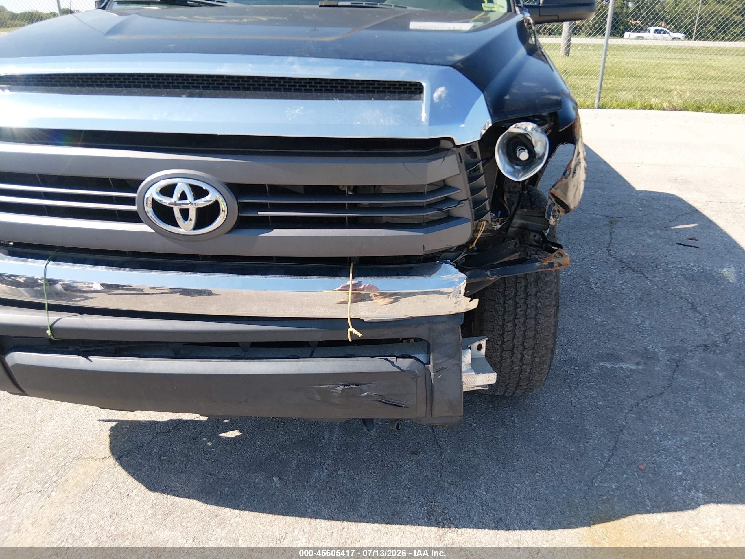 2015 Toyota Tundra Sr5 4.6l V8 Black vin: 5TFRM5F13FX086414