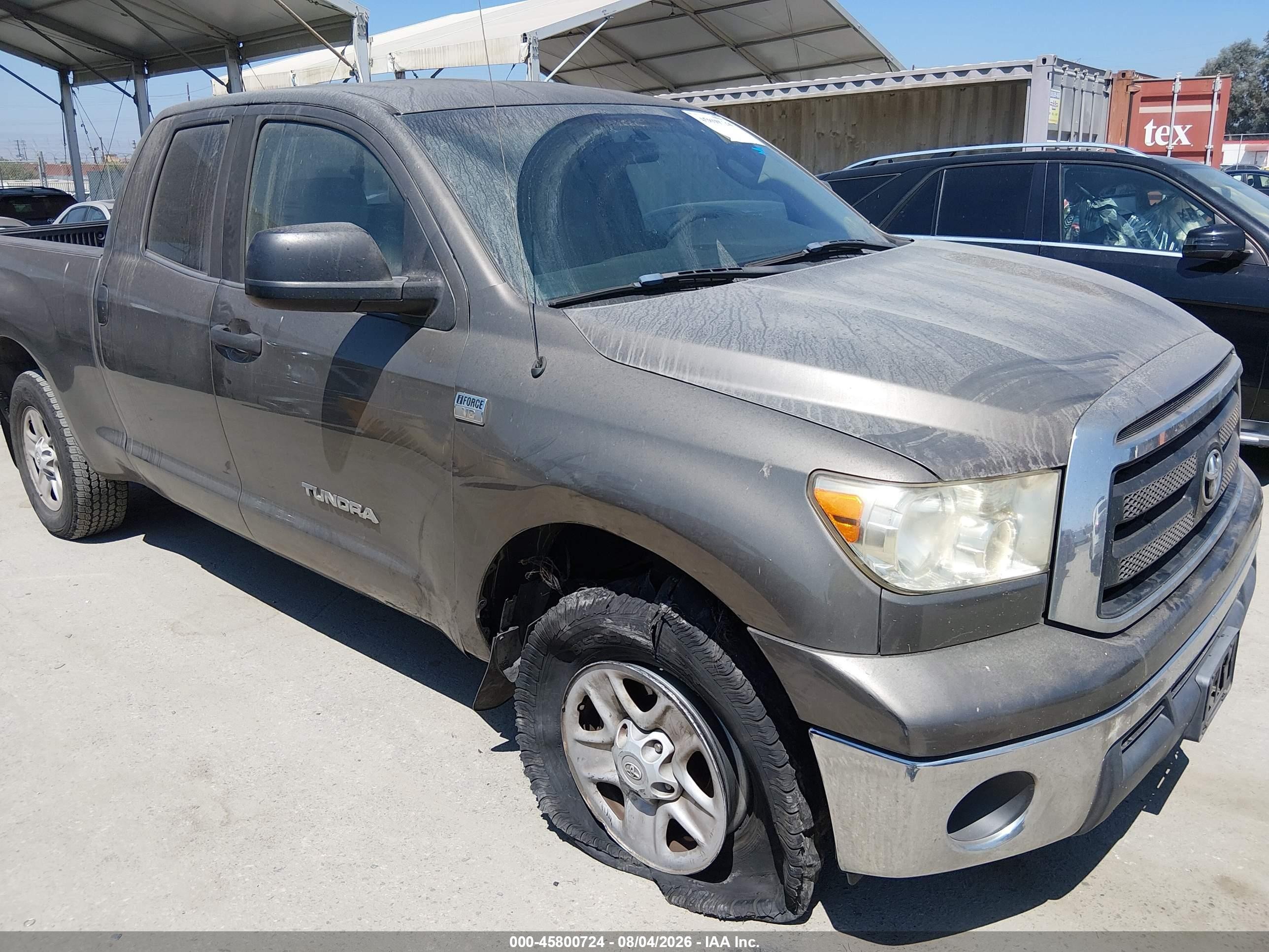 2010 Toyota Tundra Grade 4.6l V8 Brown vin: 5TFRM5F14AX005994