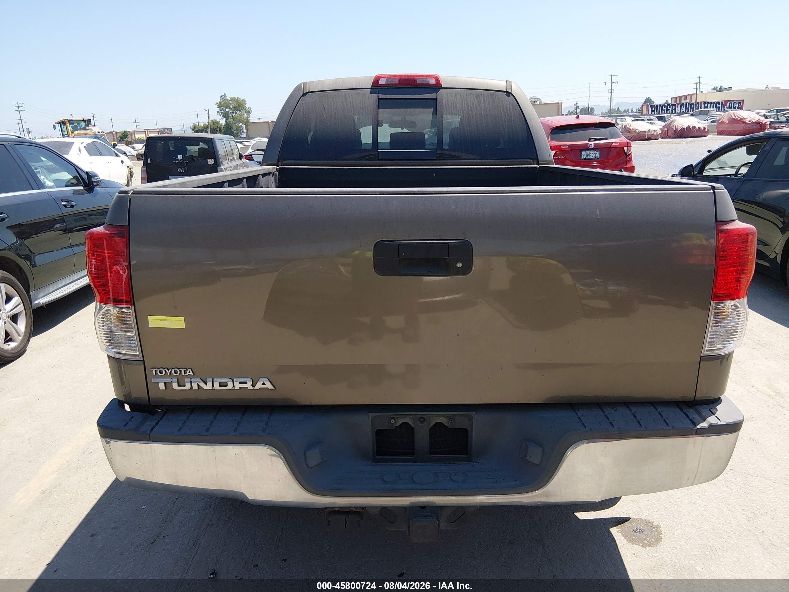 2010 Toyota Tundra Grade 4.6l V8 Brown vin: 5TFRM5F14AX005994