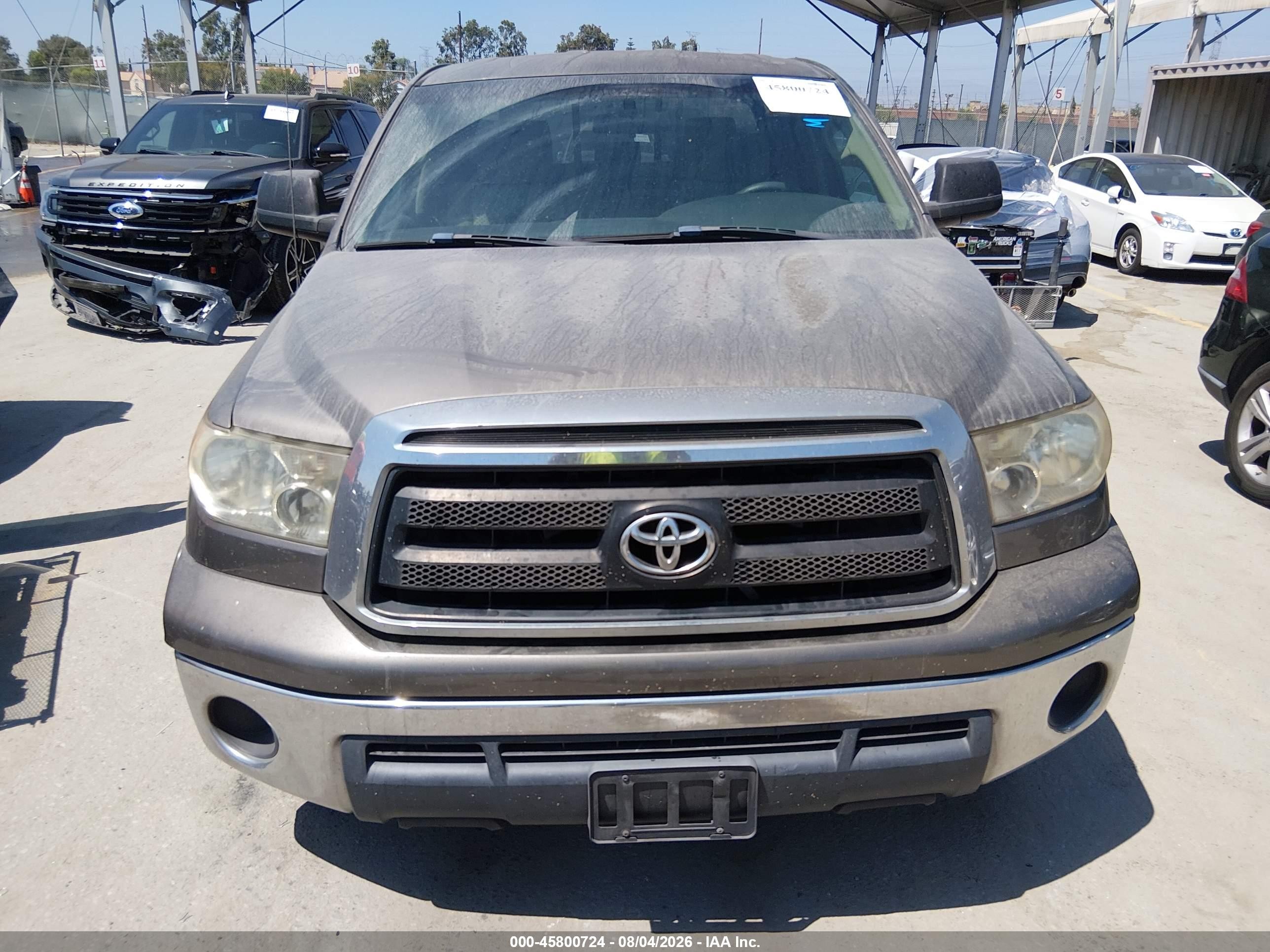 2010 Toyota Tundra Grade 4.6l V8 Brown vin: 5TFRM5F14AX005994