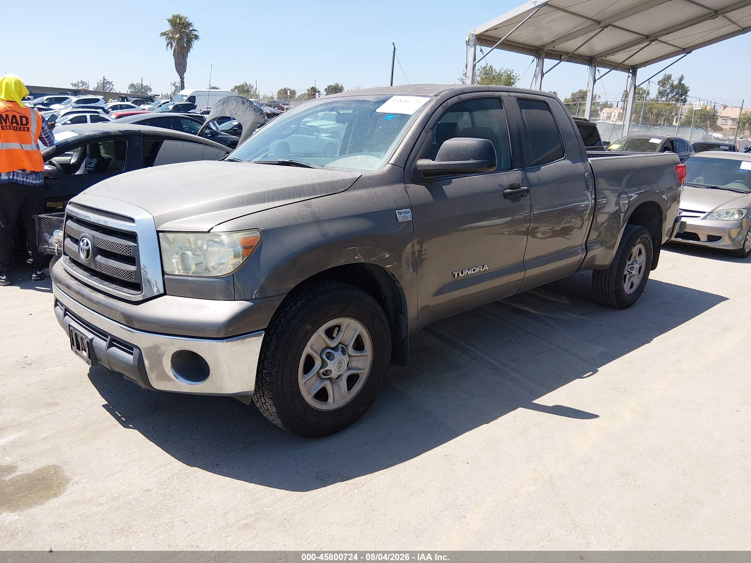 2010 Toyota Tundra Grade 4.6l V8 Brown vin: 5TFRM5F14AX005994