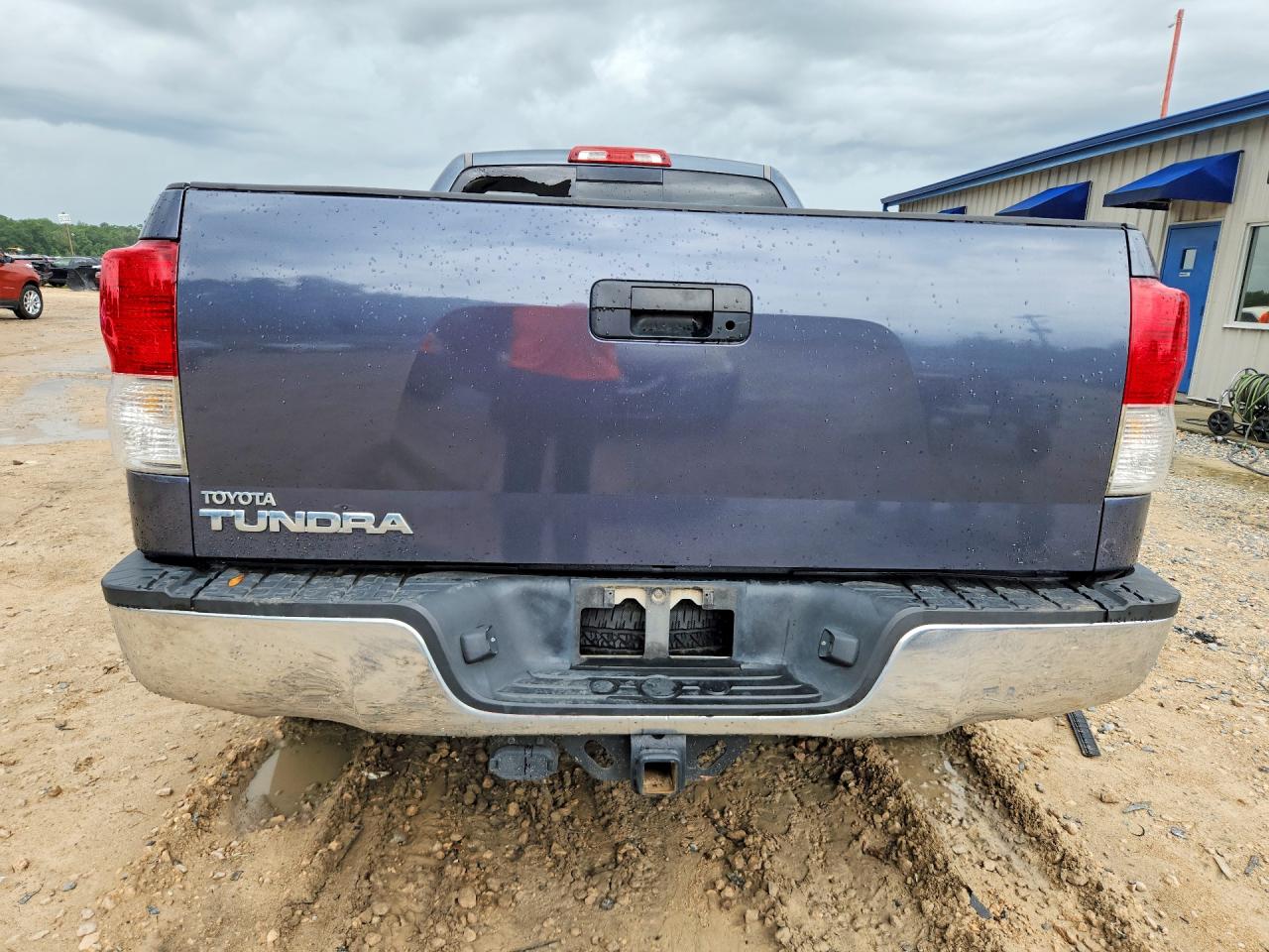 2010 Toyota Tundra Double Cab Sr5 Blue vin: 5TFRM5F14AX013982