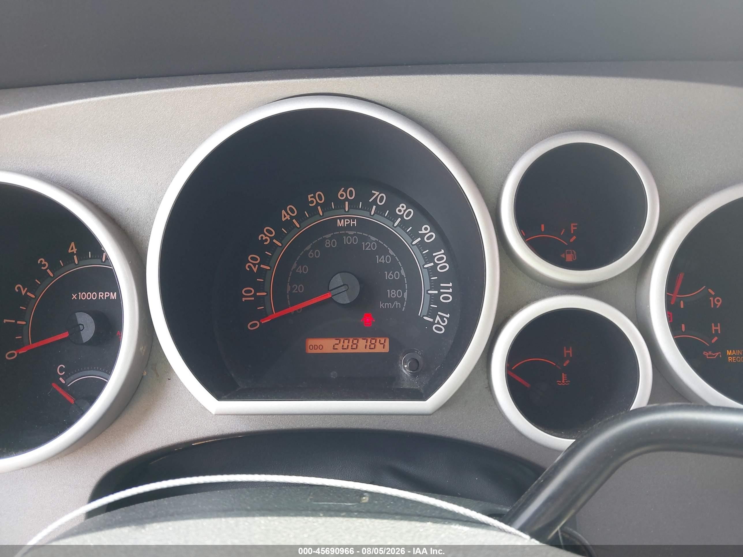 2010 Toyota Tundra Grade 4.6l V8 Silver vin: 5TFRM5F14AX015294