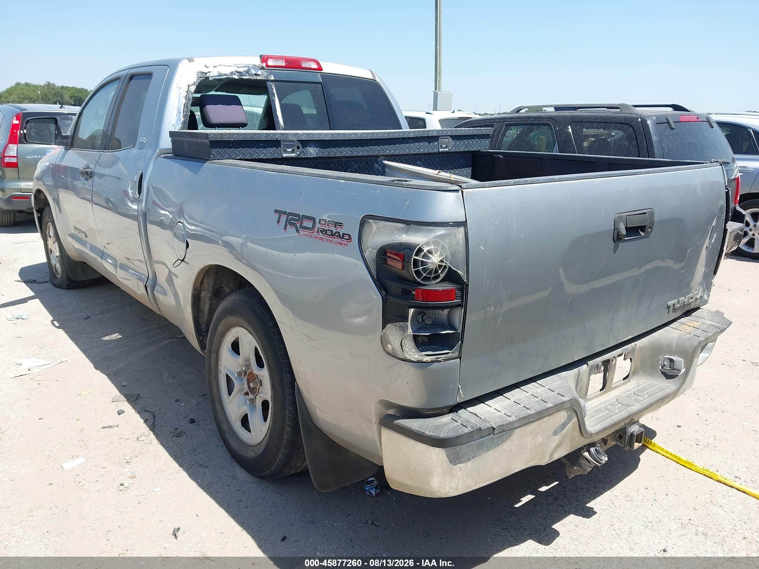 2010 Toyota Tundra Grade 4.6l V8 Silver vin: 5TFRM5F14AX019359