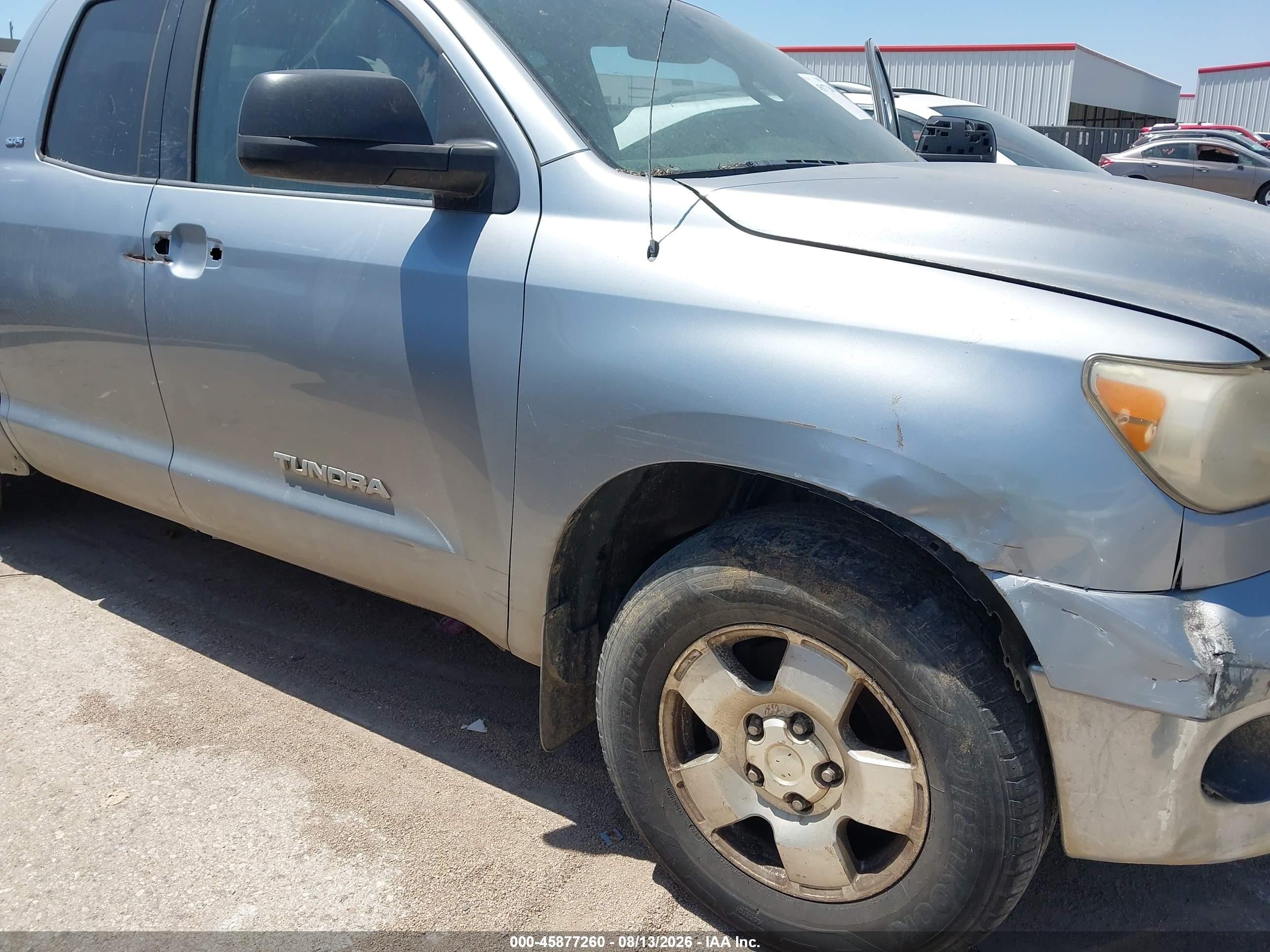 2010 Toyota Tundra Grade 4.6l V8 Silver vin: 5TFRM5F14AX019359