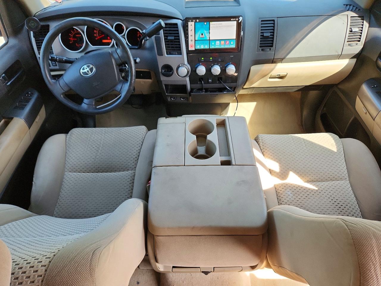 2011 Toyota Tundra Double Cab Sr5 Brown vin: 5TFRM5F14BX028239