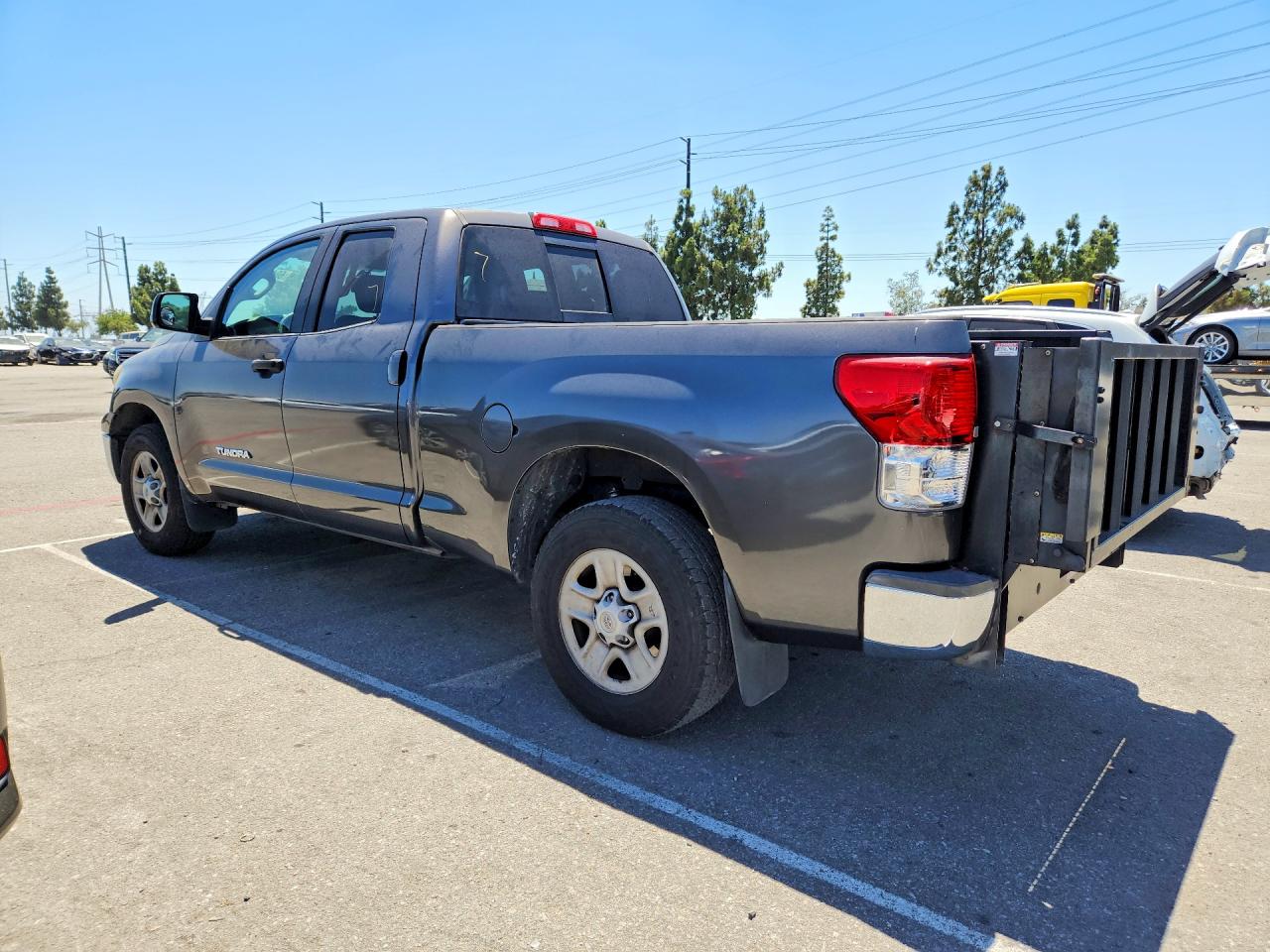 2012 Toyota Tundra Double Cab Sr5 Gray vin: 5TFRM5F14CX051568