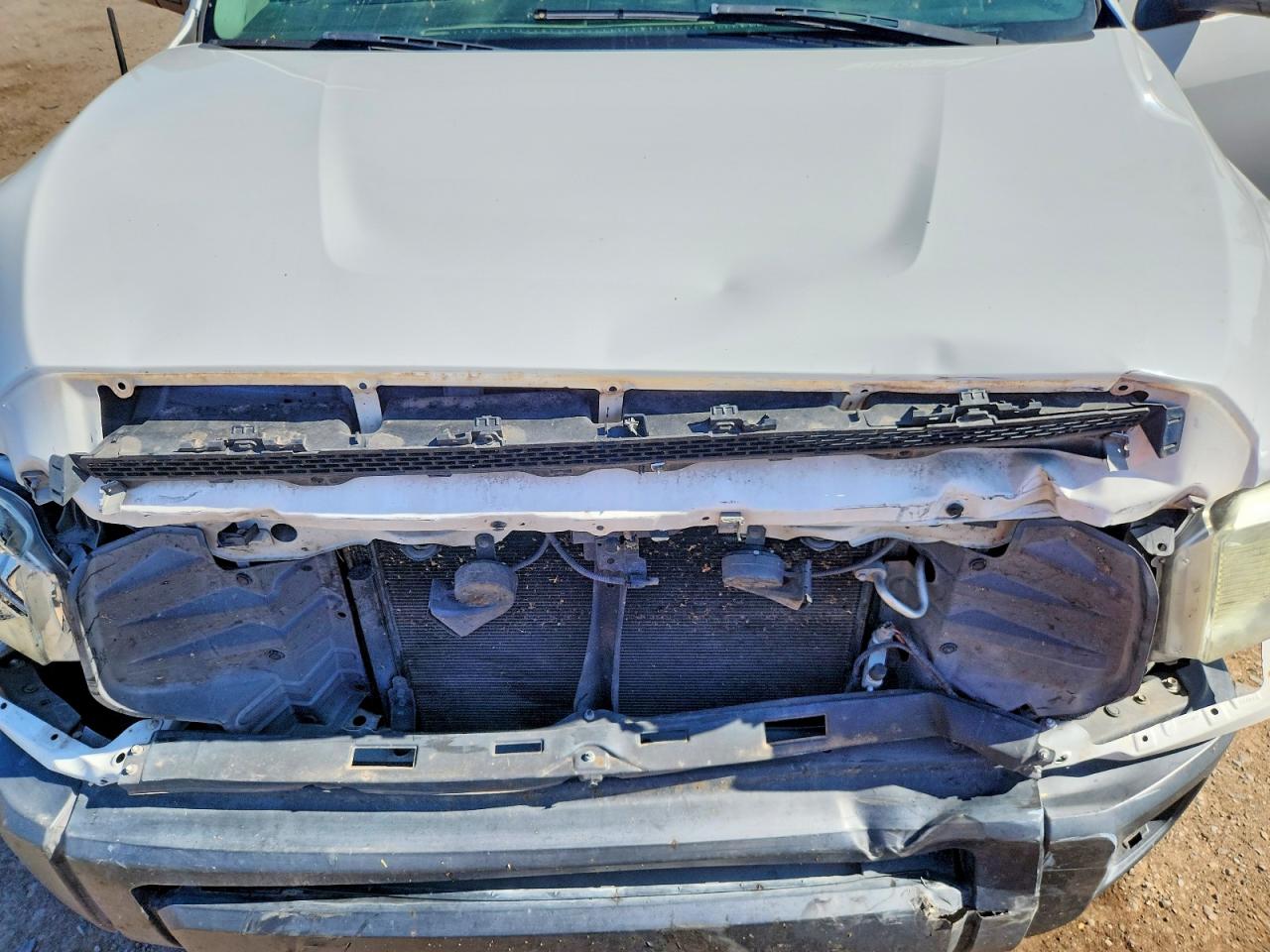 2014 Toyota Tundra Sr White vin: 5TFRM5F14EX075324