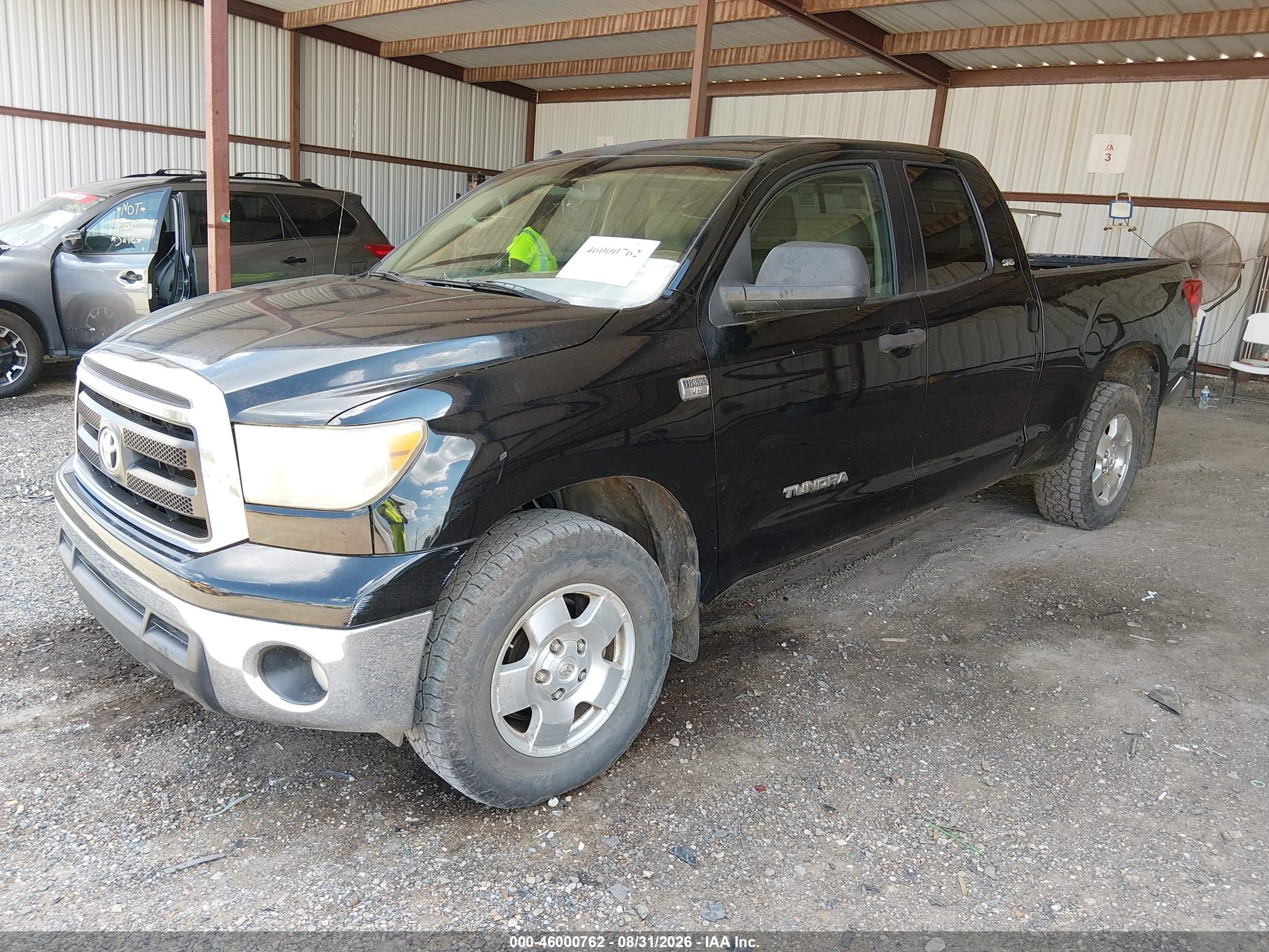 2010 Toyota Tundra Grade 4.6l V8 Black vin: 5TFRM5F15AX002117