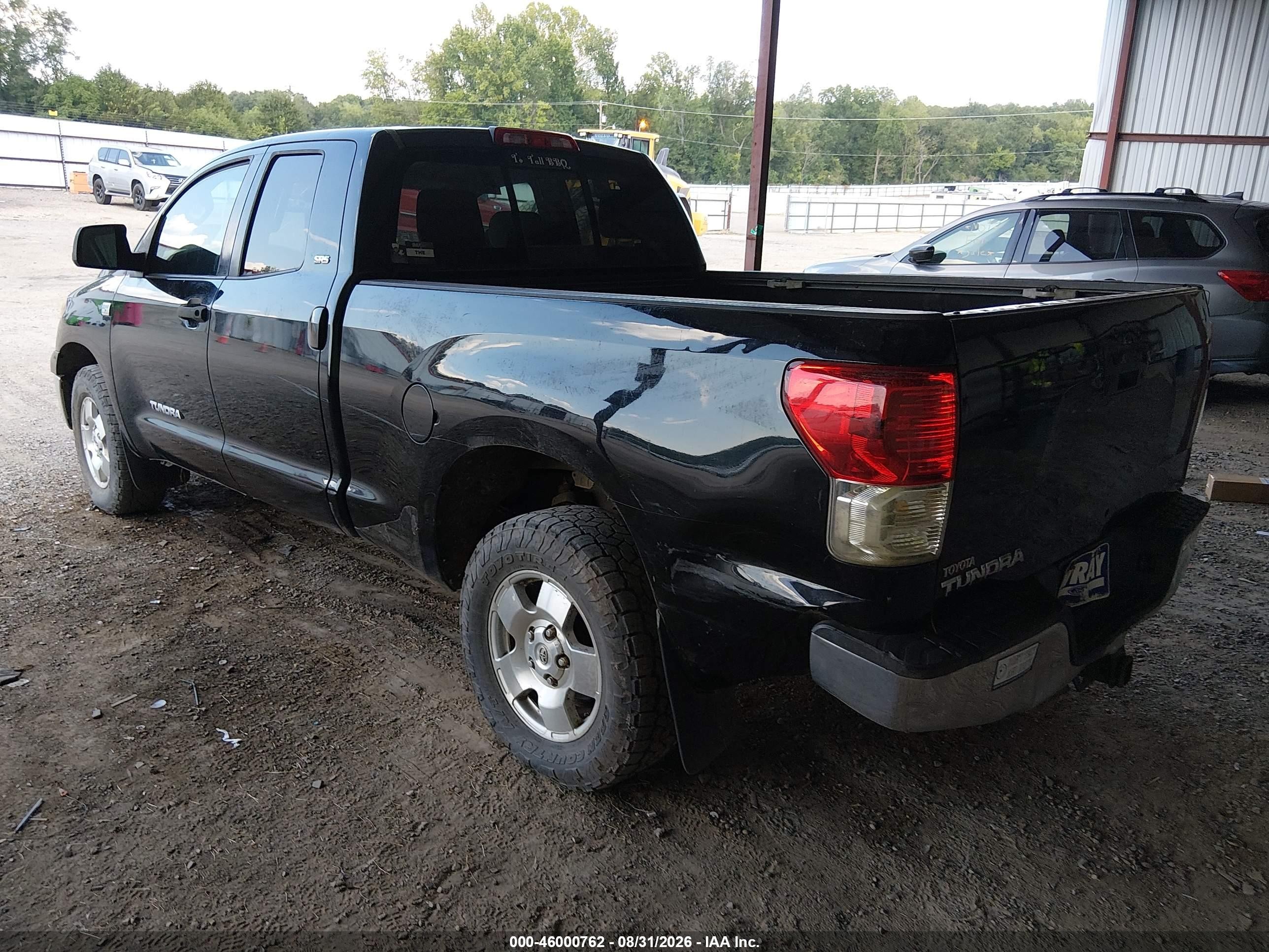 2010 Toyota Tundra Grade 4.6l V8 Black vin: 5TFRM5F15AX002117