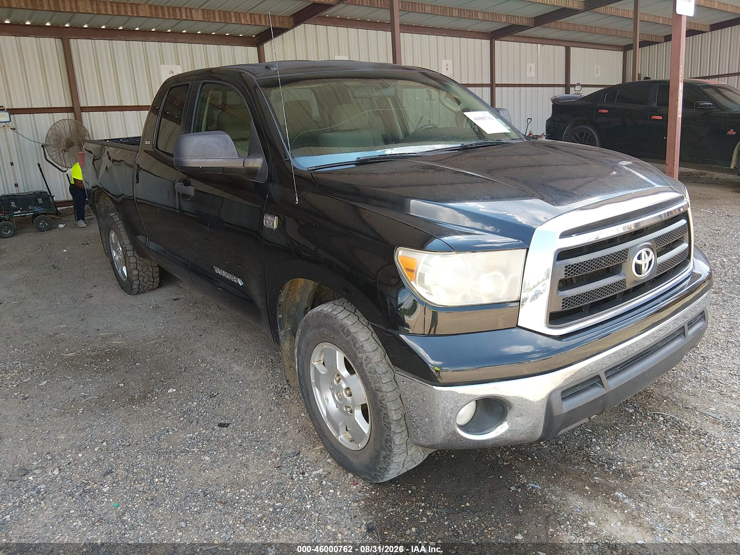 2010 Toyota Tundra Grade 4.6l V8 Black vin: 5TFRM5F15AX002117