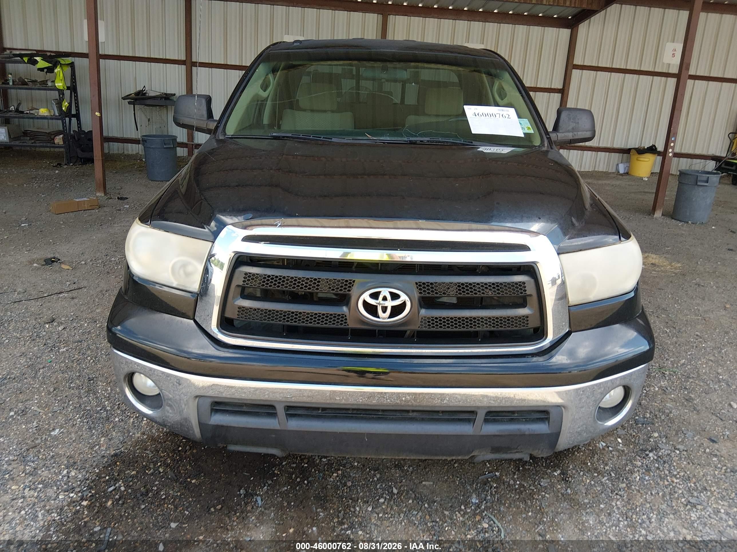 2010 Toyota Tundra Grade 4.6l V8 Black vin: 5TFRM5F15AX002117