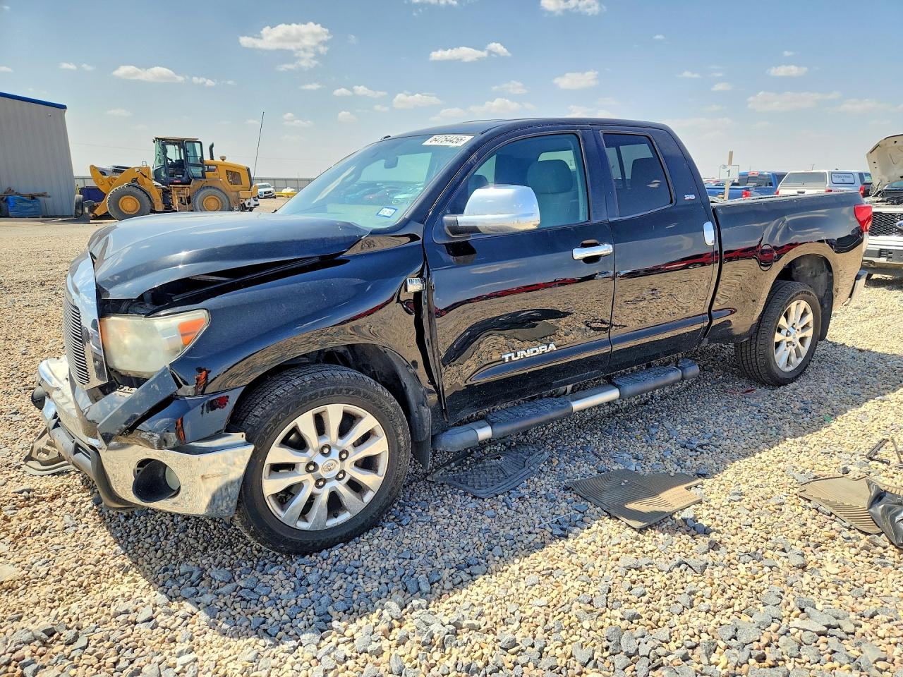 2010 Toyota Tundra Double Cab Sr5 Black vin: 5TFRM5F15AX005986