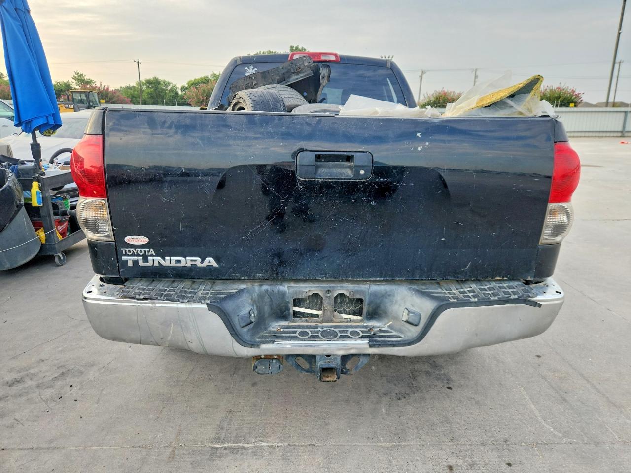 2010 Toyota Tundra Double Cab Sr5 Black vin: 5TFRM5F15AX011819