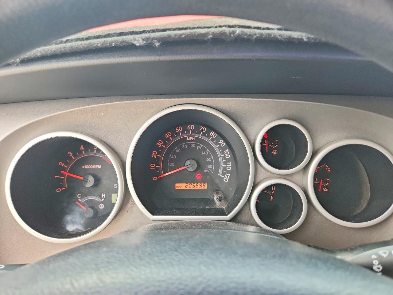 2010 Toyota Tundra Red vin: 5TFRM5F15AX019581