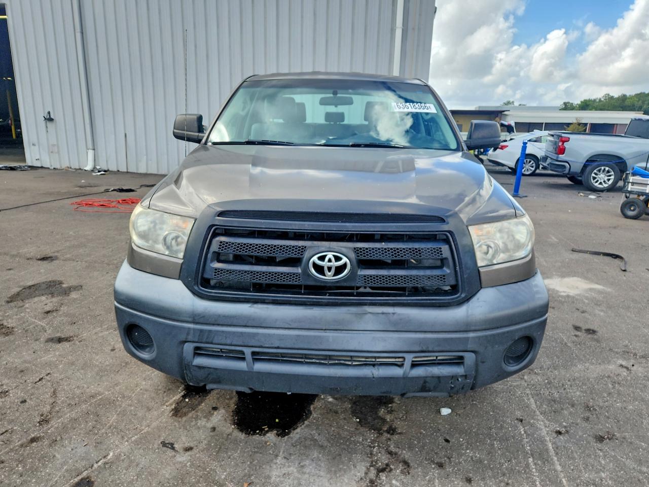 2011 Toyota Tundra Double Cab Sr5 Gray vin: 5TFRM5F15BX027844
