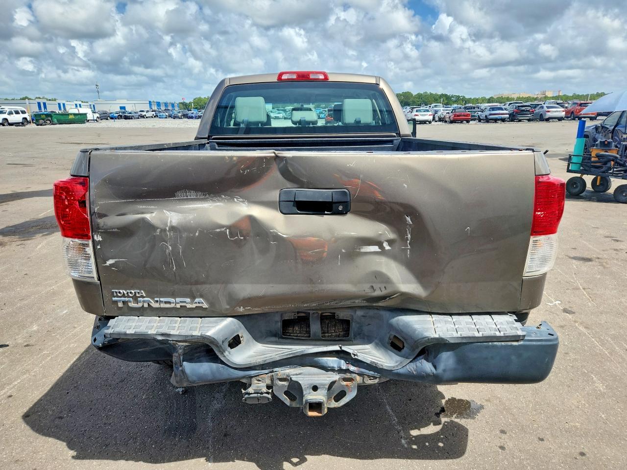 2011 Toyota Tundra Double Cab Sr5 Gray vin: 5TFRM5F15BX027844