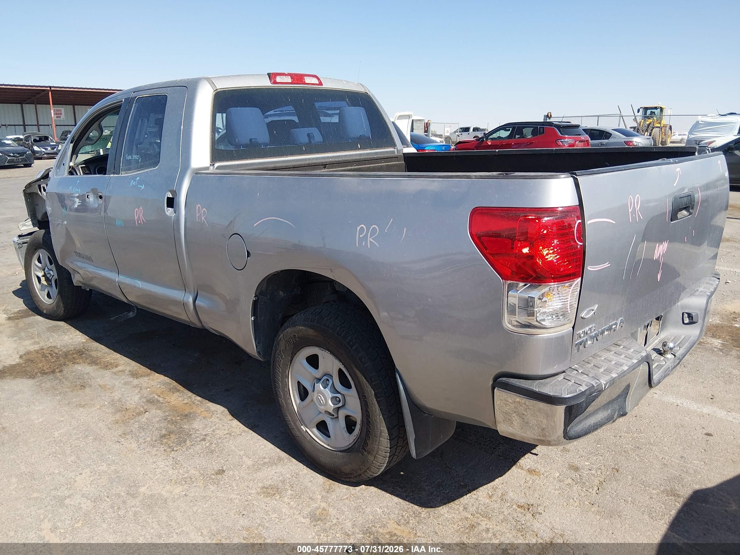 2012 Toyota Tundra Grade 4.6l V8 Silver vin: 5TFRM5F15CX045617