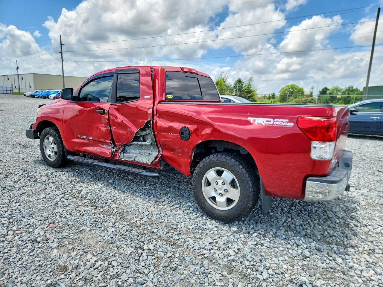 2012 Toyota Tundra Double Cab Sr5 Красный vin: 5TFRM5F15CX048579