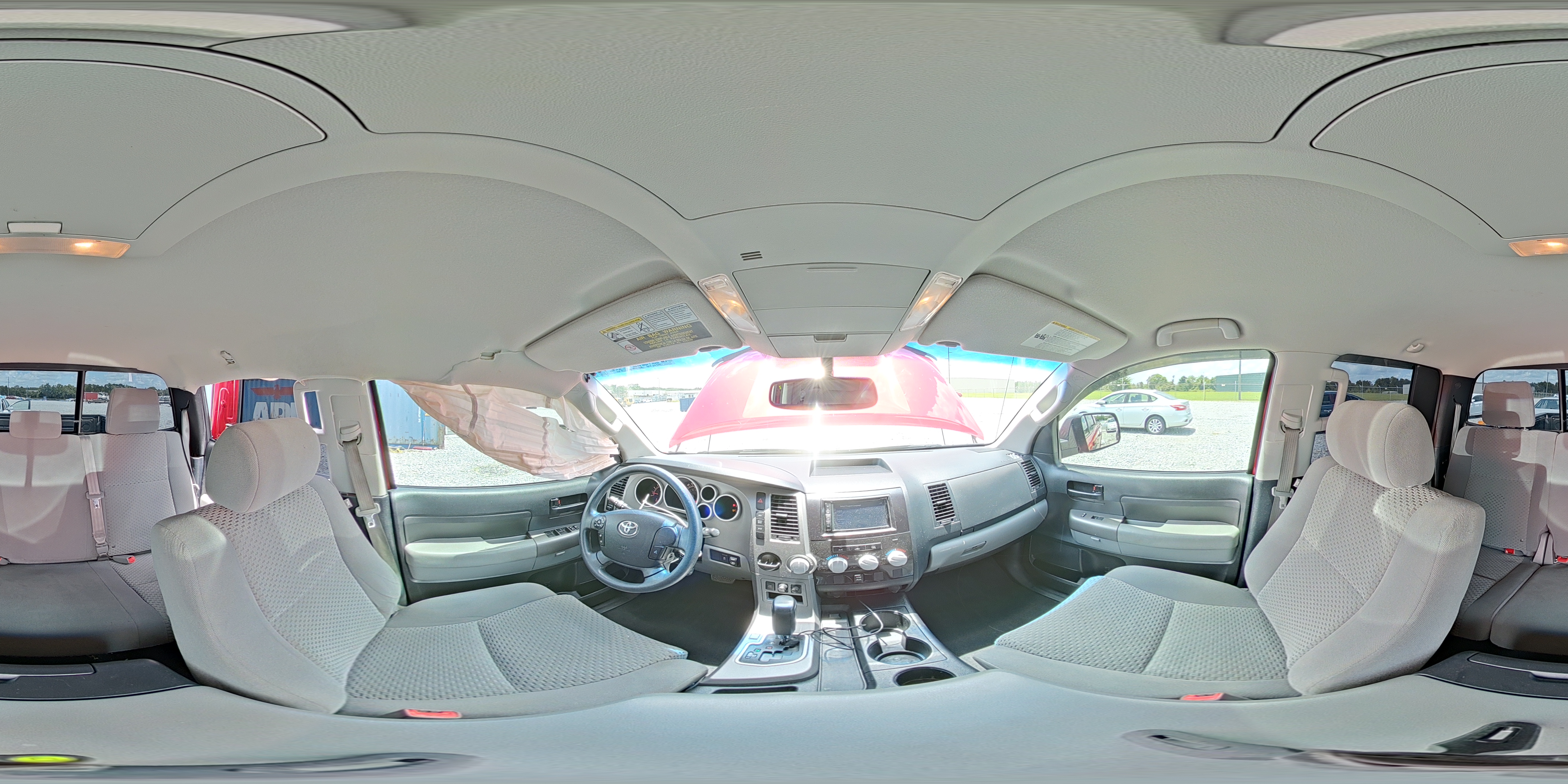 2012 Toyota Tundra Double Cab Sr5 Красный vin: 5TFRM5F15CX048579